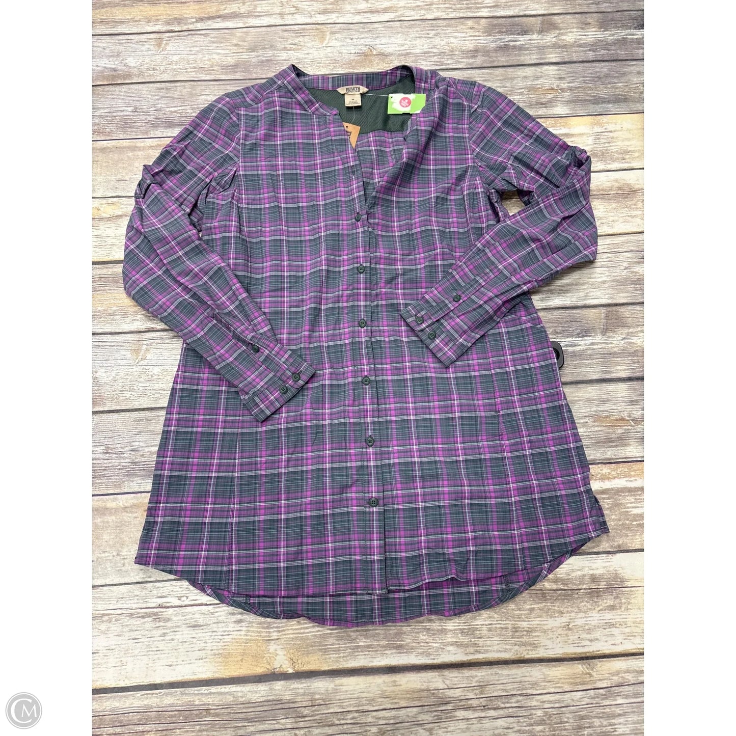 Top Long Sleeve By Duluth Trading In Purple, Size: M