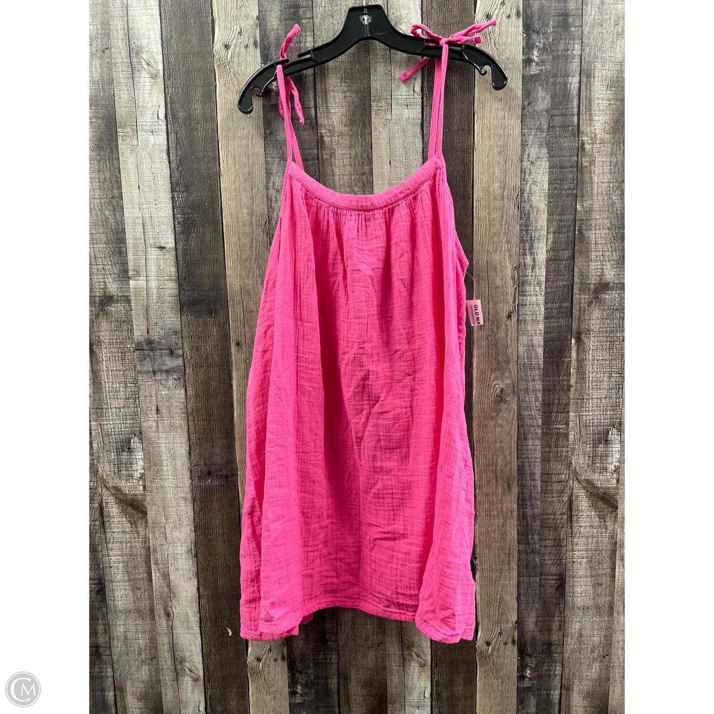 Top Sleeveless By Old Navy In Pink, Size: Xl