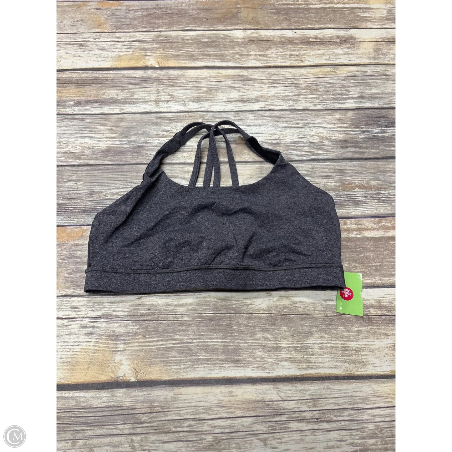 Athletic Bra By Lululemon In Grey, Size: 10
