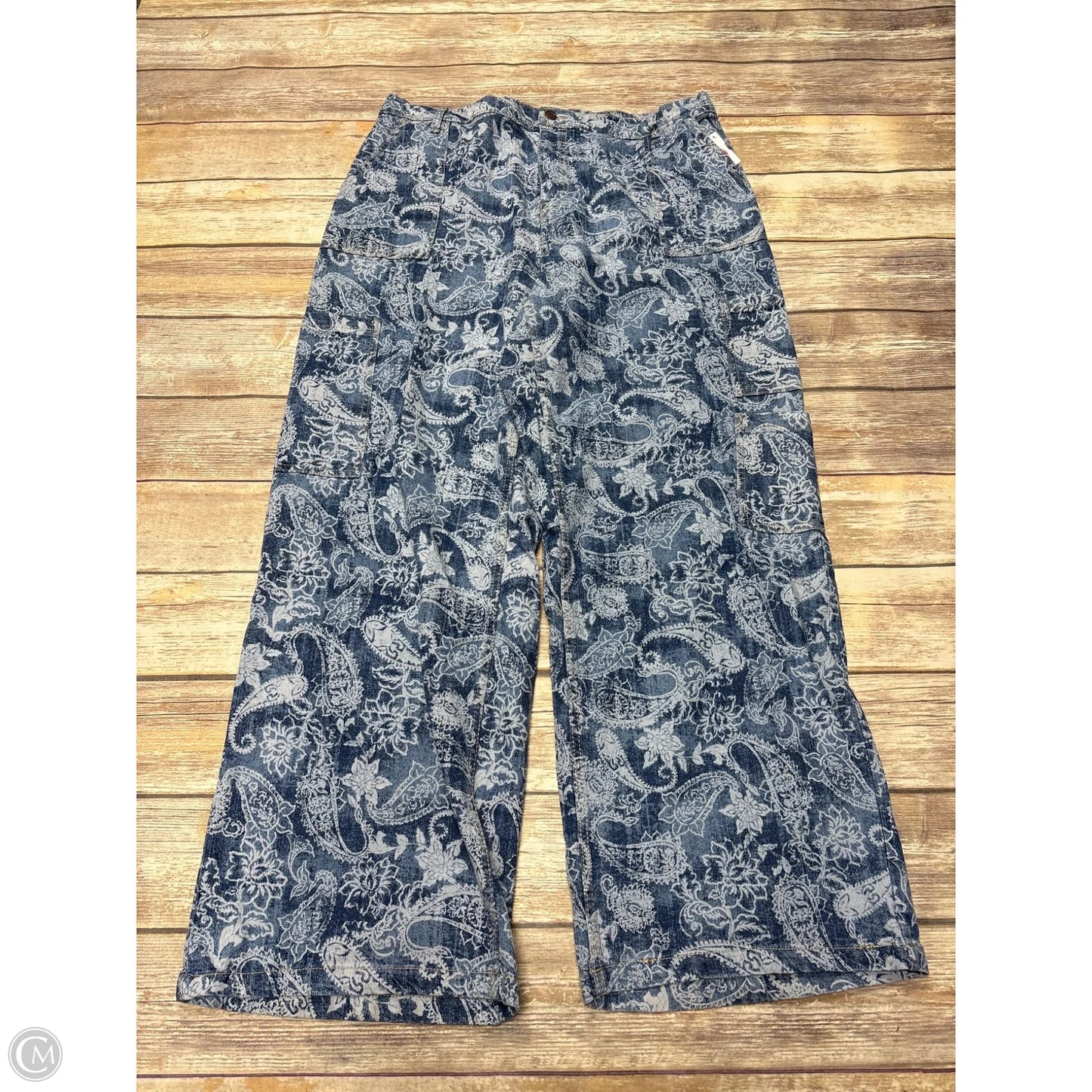 Jeans Straight By No Boundaries In Blue Denim, Size: Xl