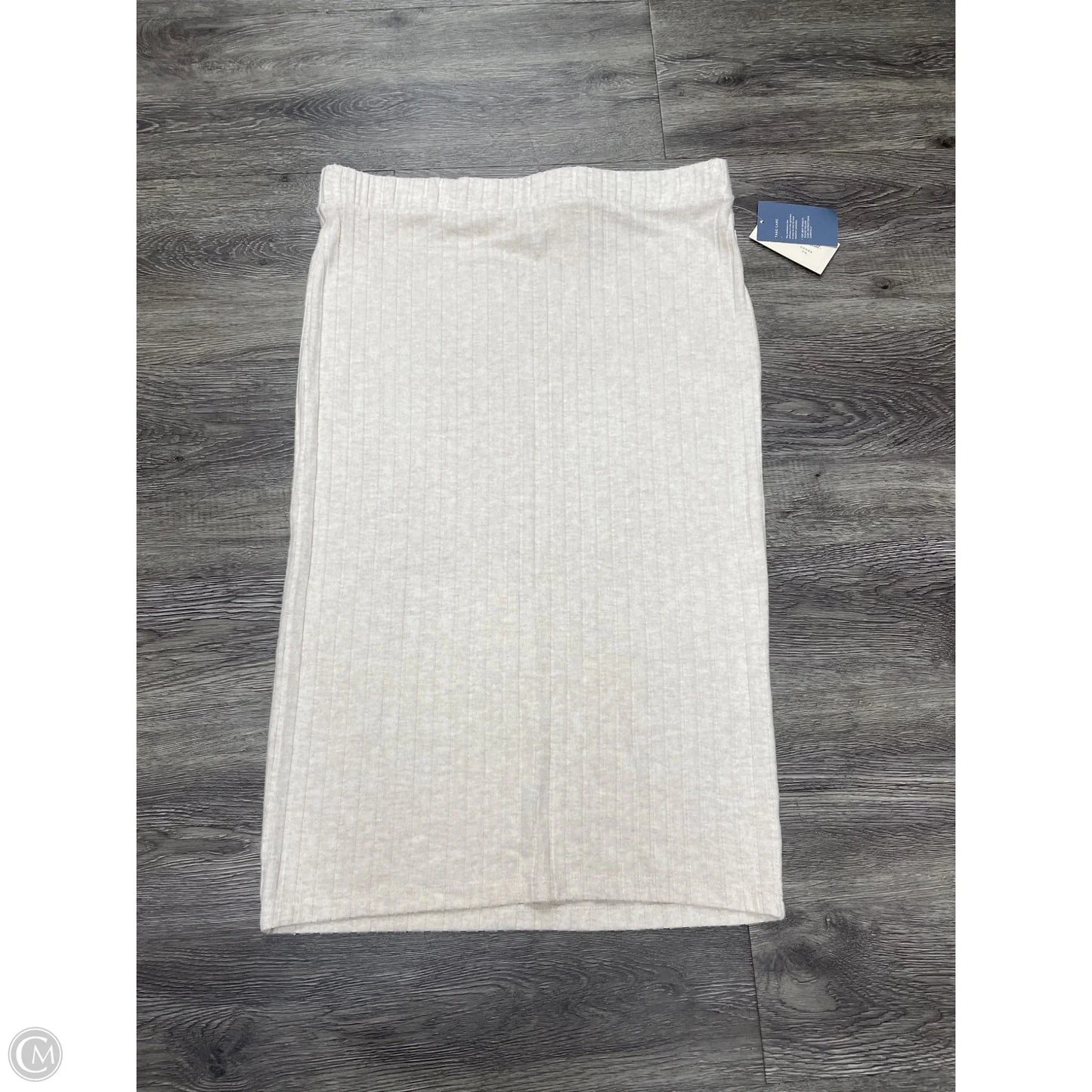 Skirt Midi By Universal Thread In Ivory, Size: Xl