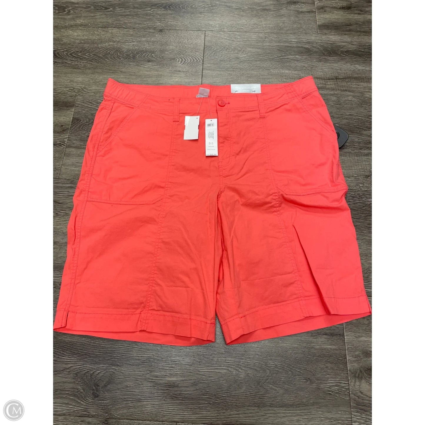 Shorts By Chicos In Coral, Size: Xl