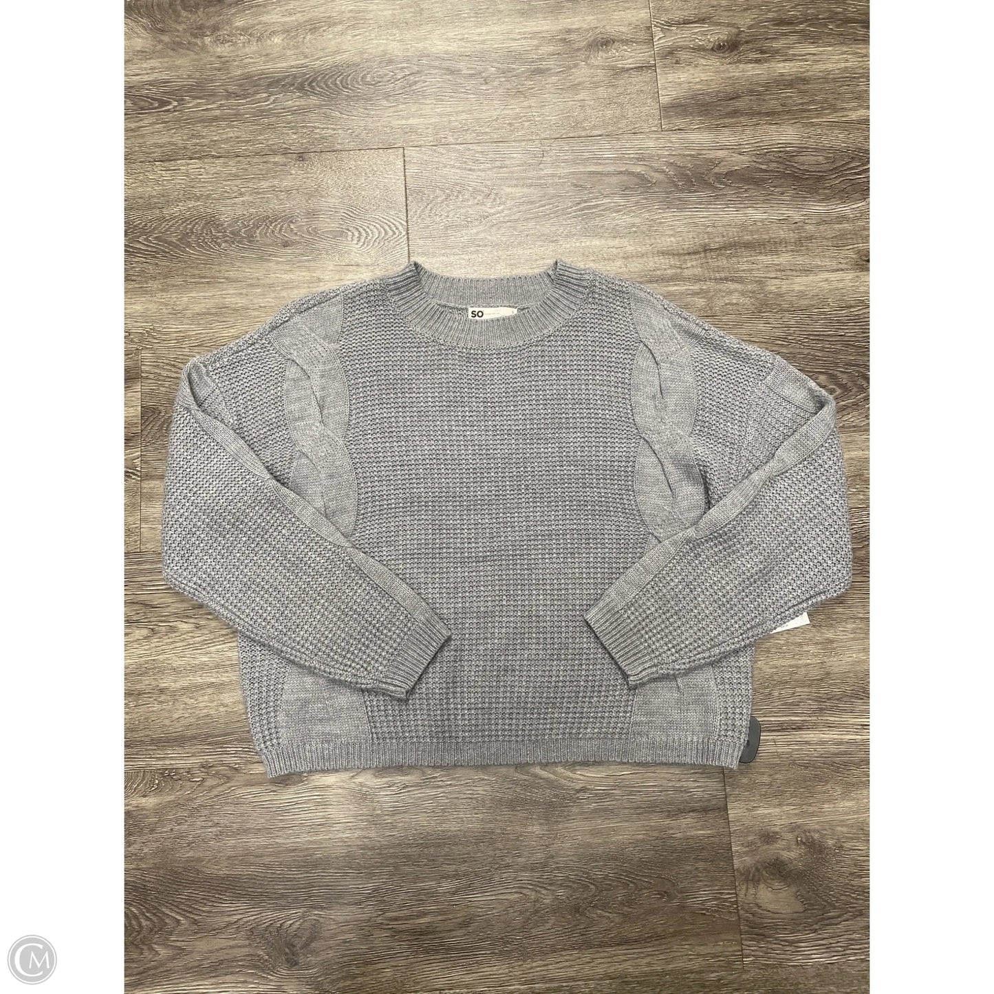 Sweater By So In Grey, Size: S