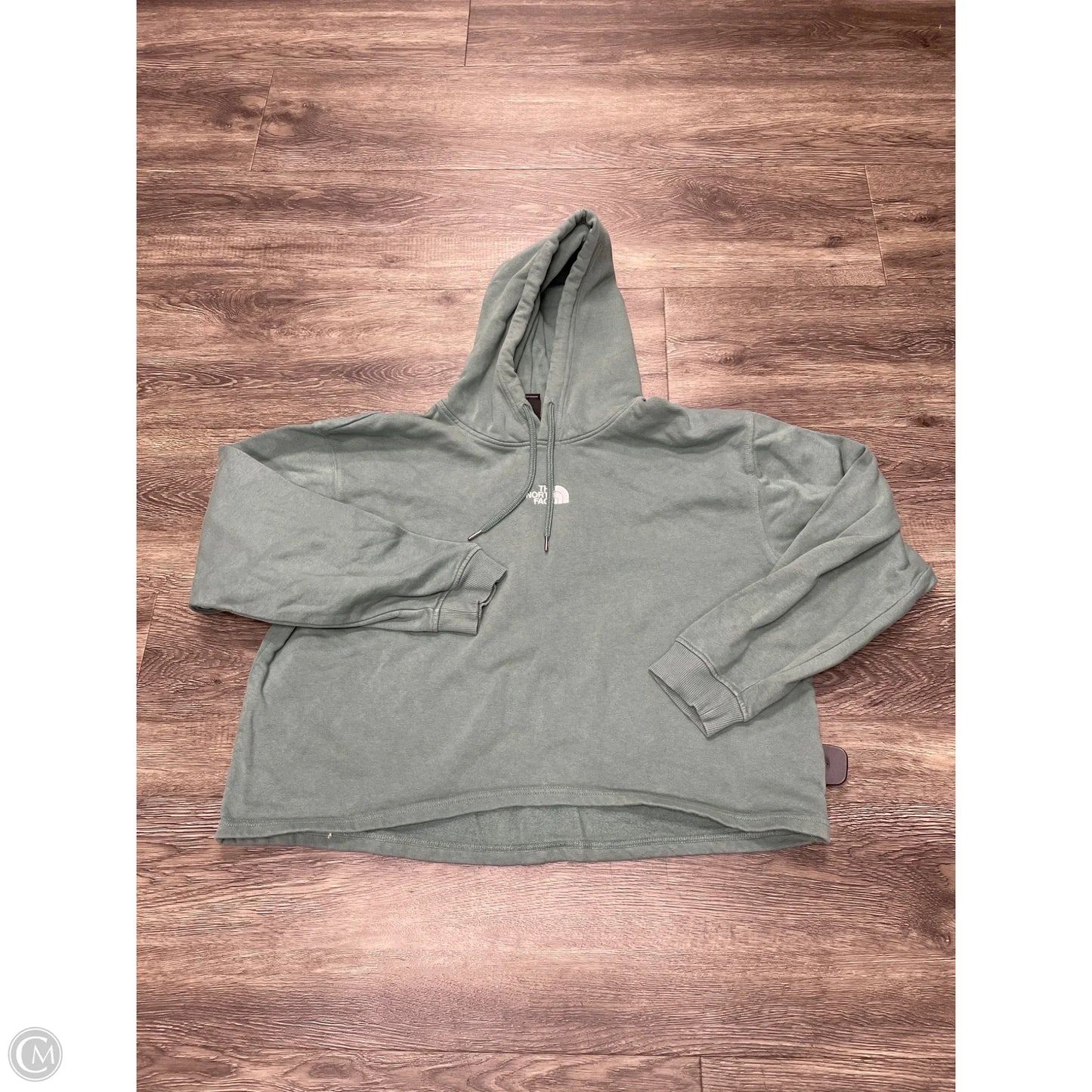 Sweatshirt Hoodie By The North Face In Green, Size: Xxl