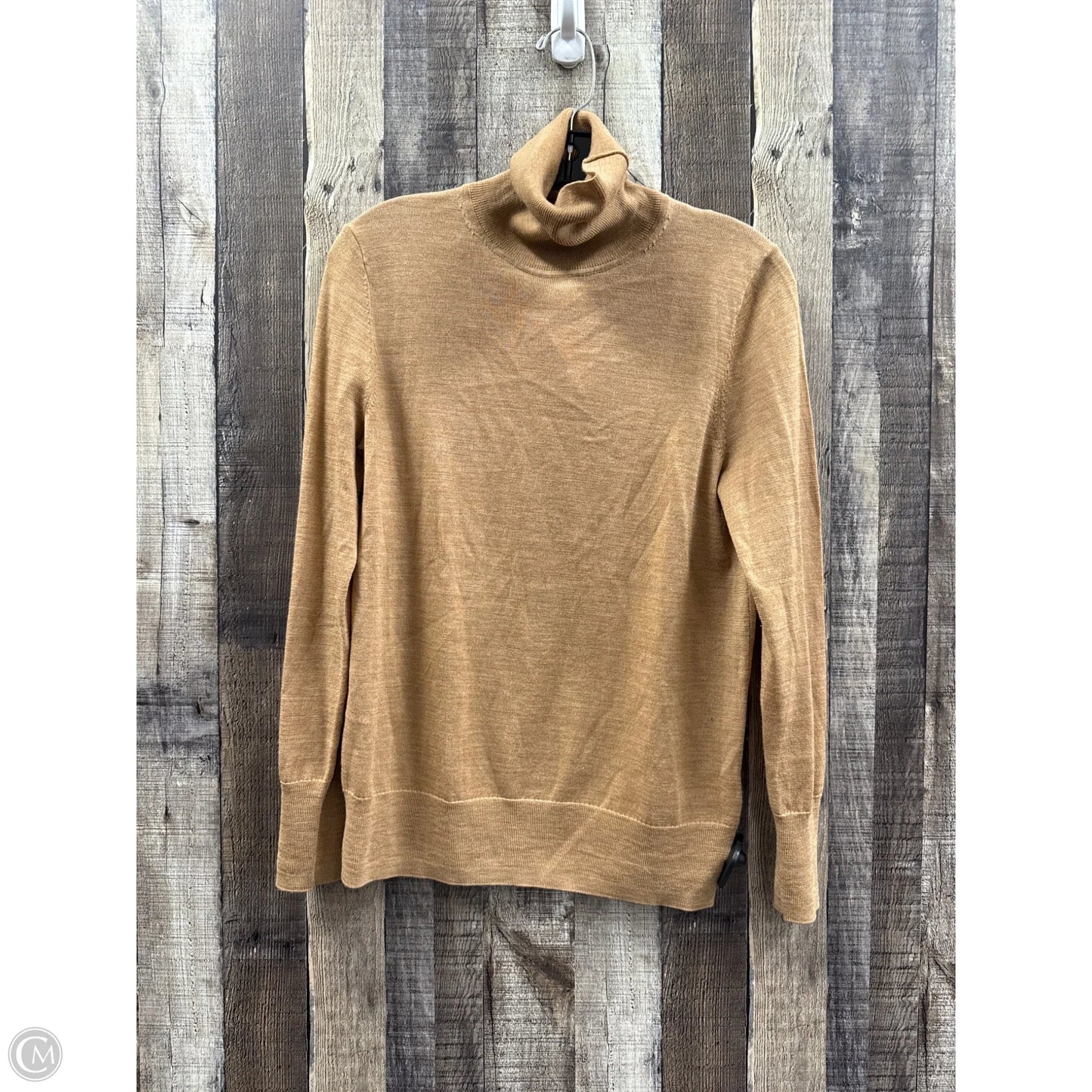 Top Long Sleeve By Gap In Tan, Size: S