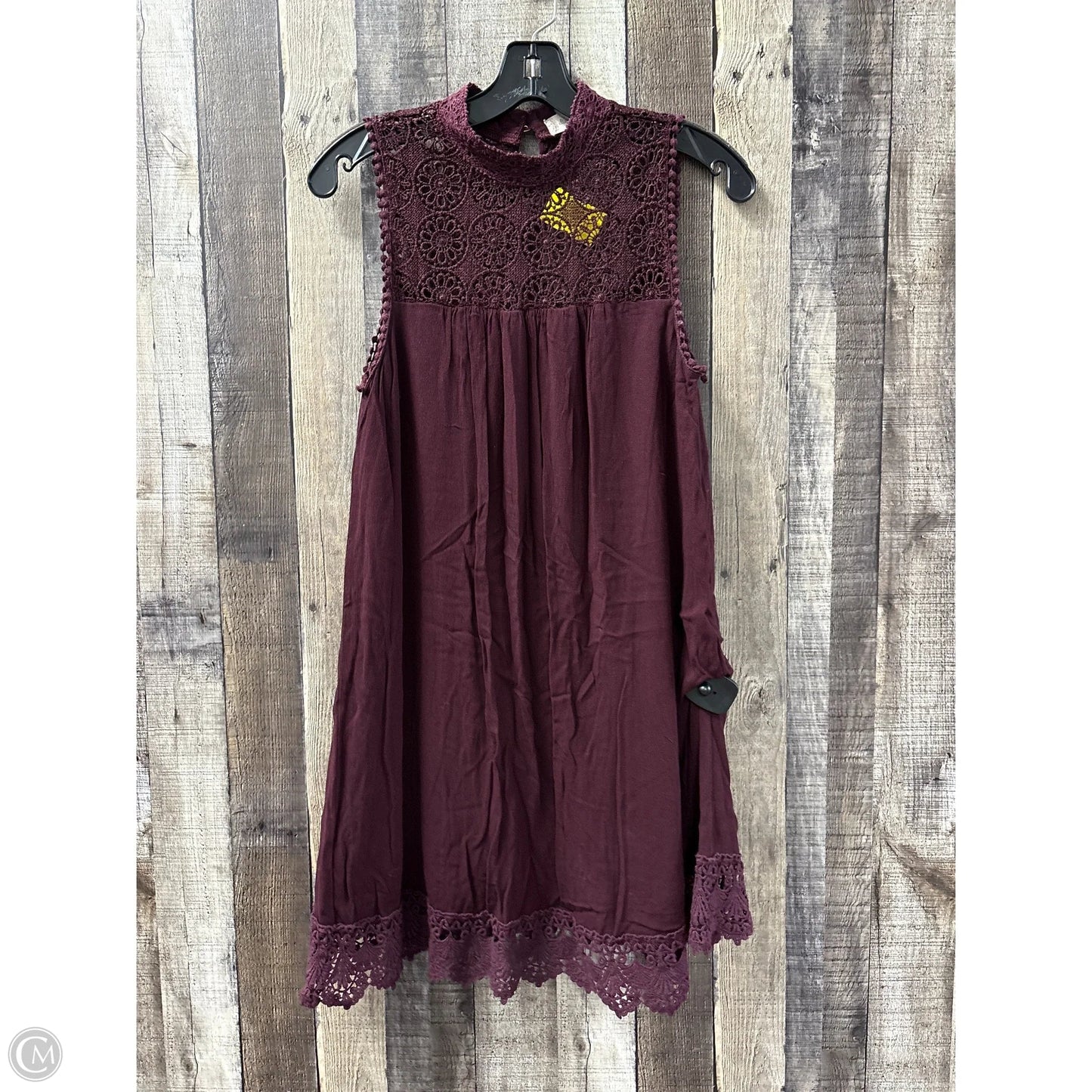 Dress Casual Short By Altard State In Maroon, Size: S