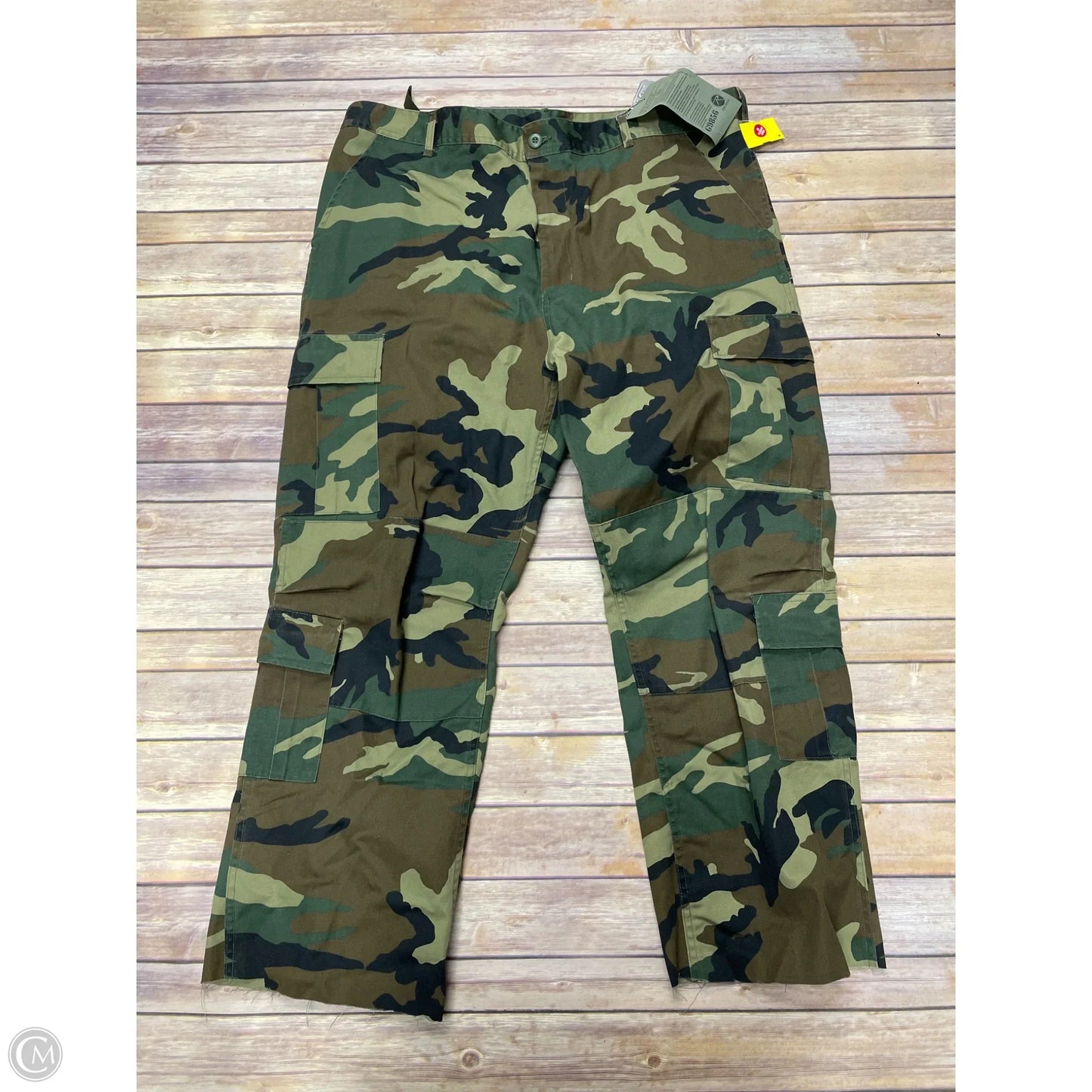 Pants Cargo & Utility By Cme In Camouflage Print, Size: 2x