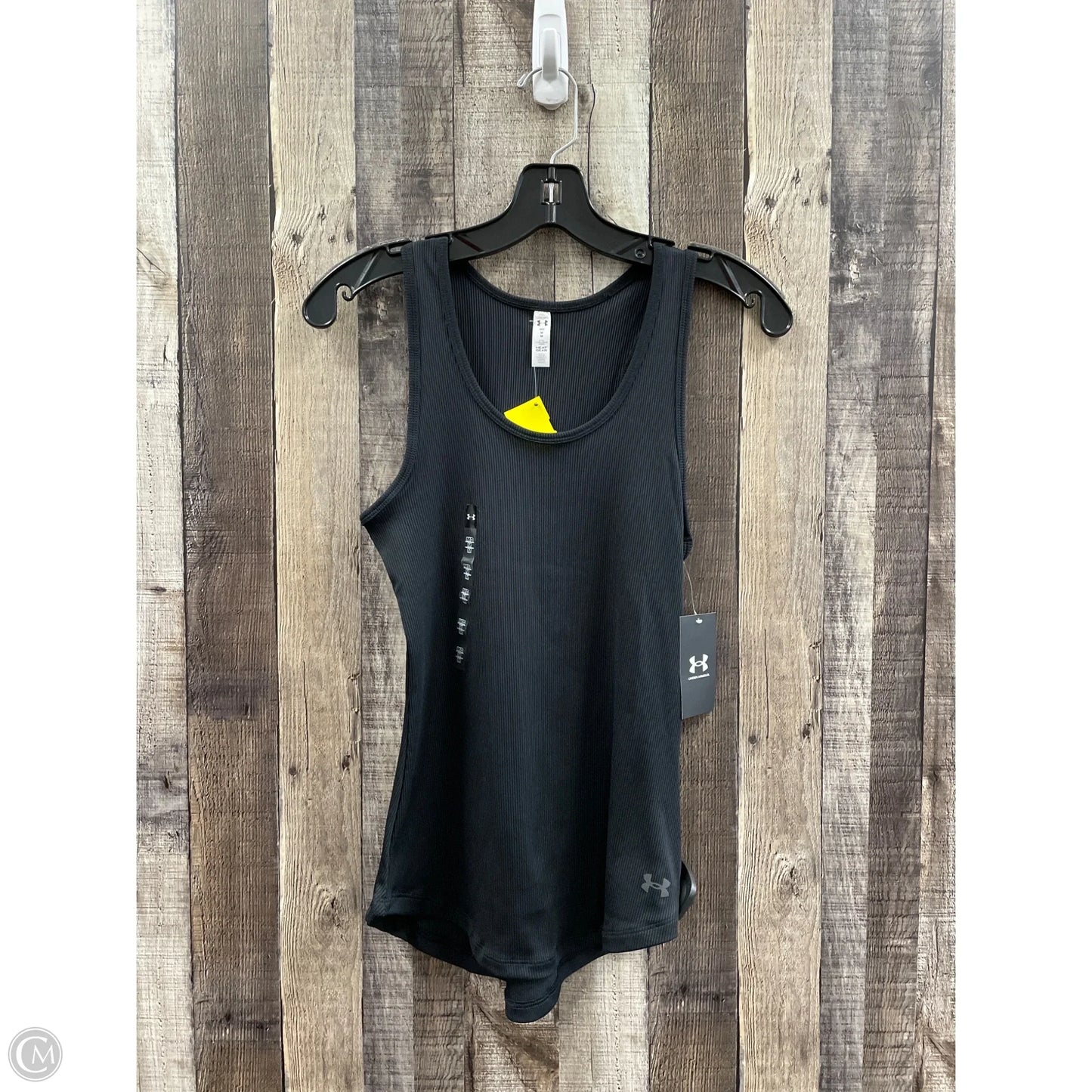 Athletic Tank Top By Under Armour In Black, Size: M