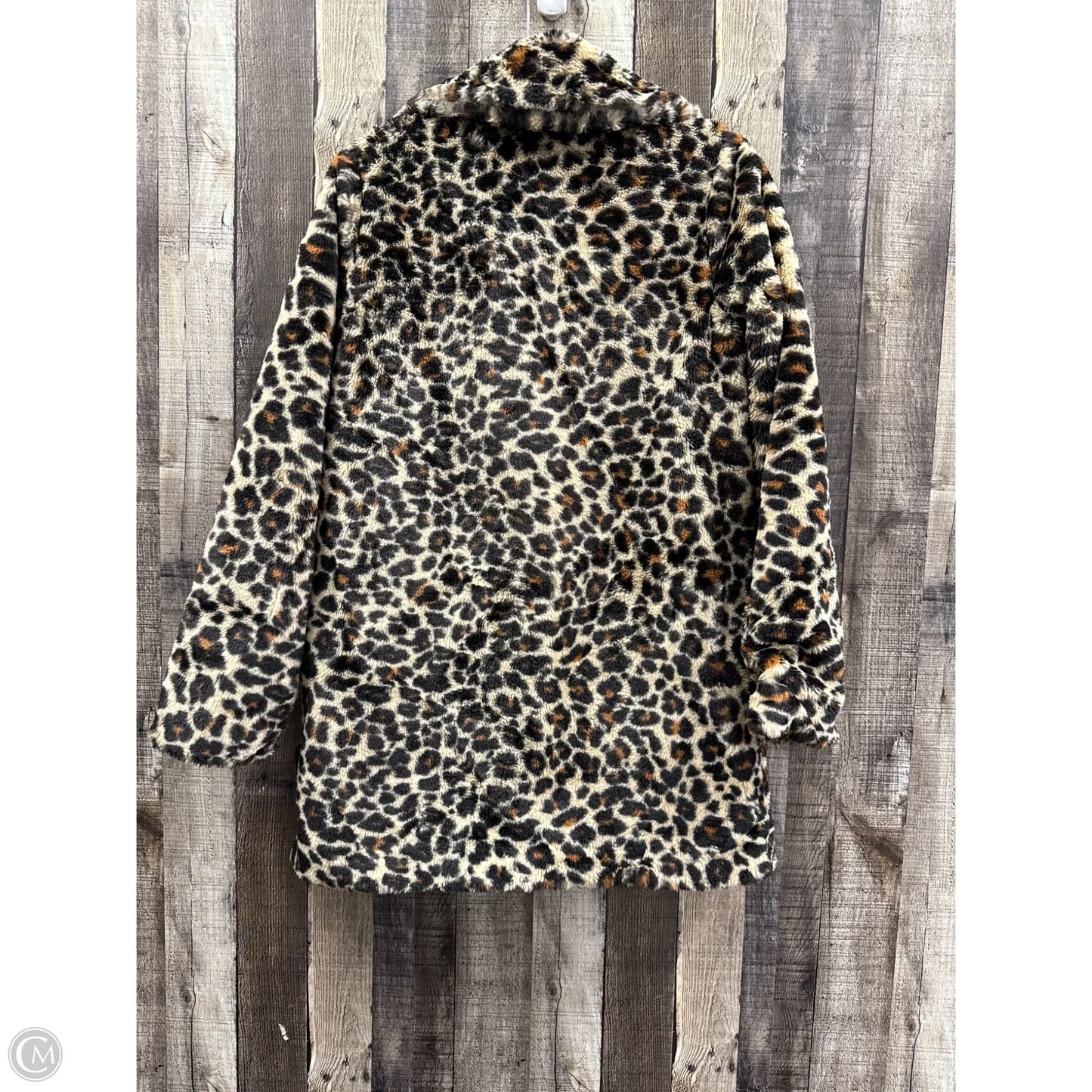 Coat Faux Fur & Sherpa By Altard State In Animal Print, Size: S
