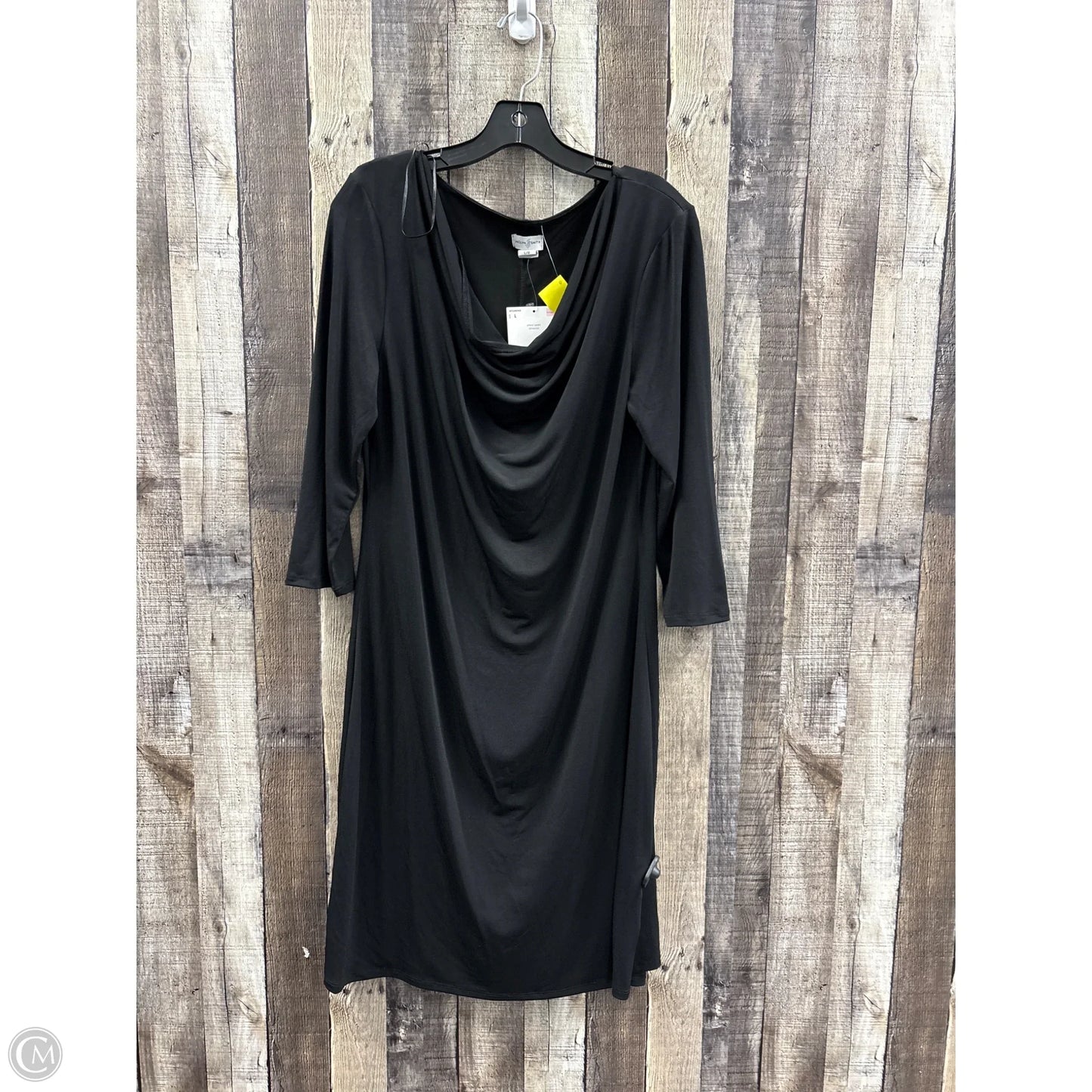 Dress Work By Jaclyn Smith In Black, Size: L