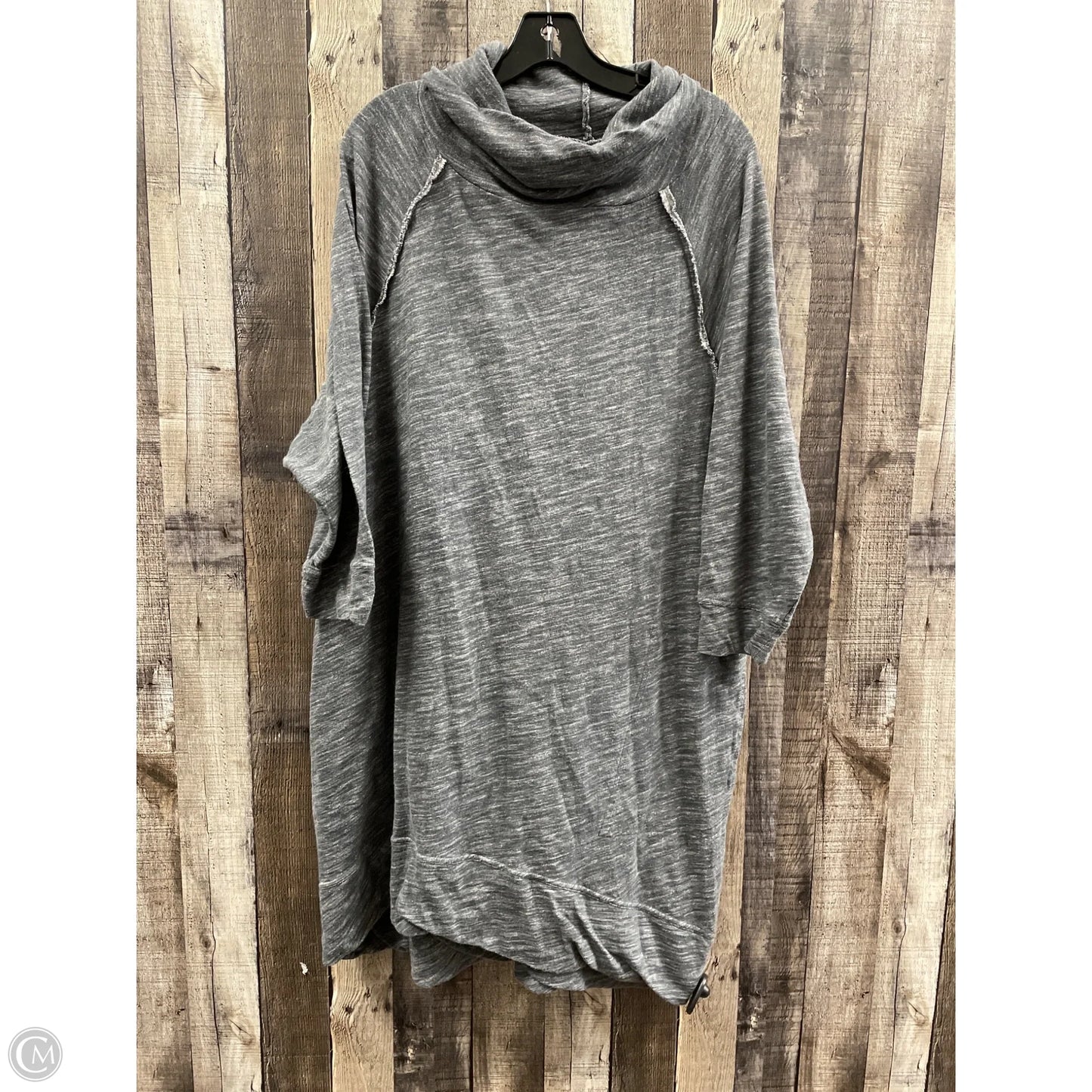 Dress Casual Midi By Free People In Grey, Size: S