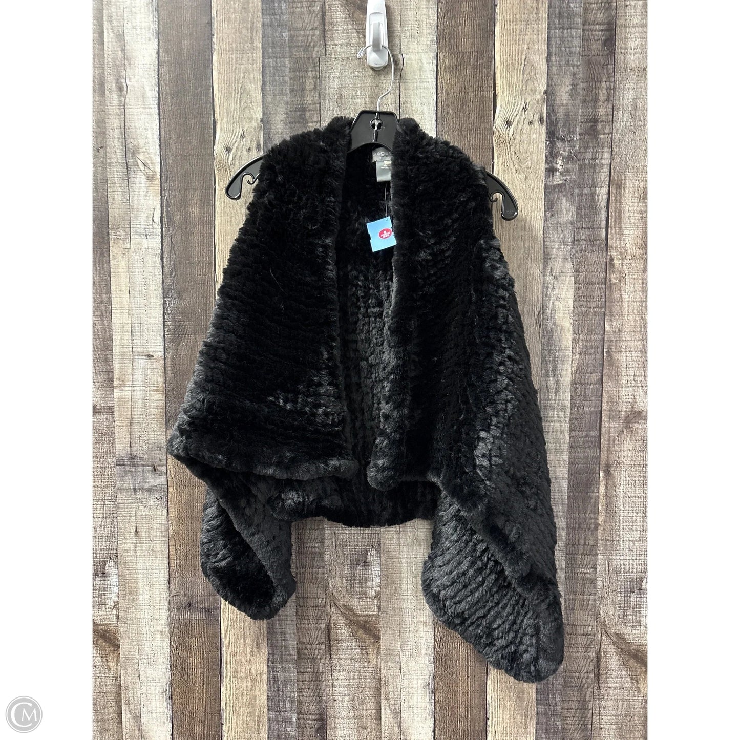Vest Faux Fur & Sherpa By Bagatelle In Black, Size: Xl