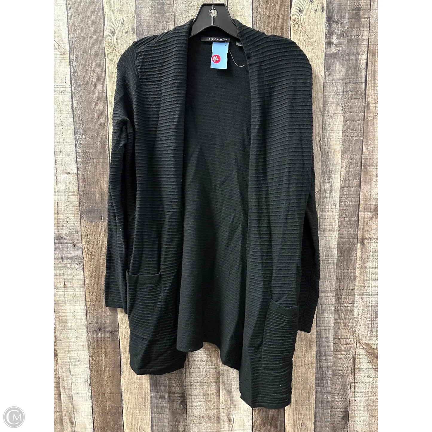 Sweater Cardigan By Cyrus In Black, Size: S