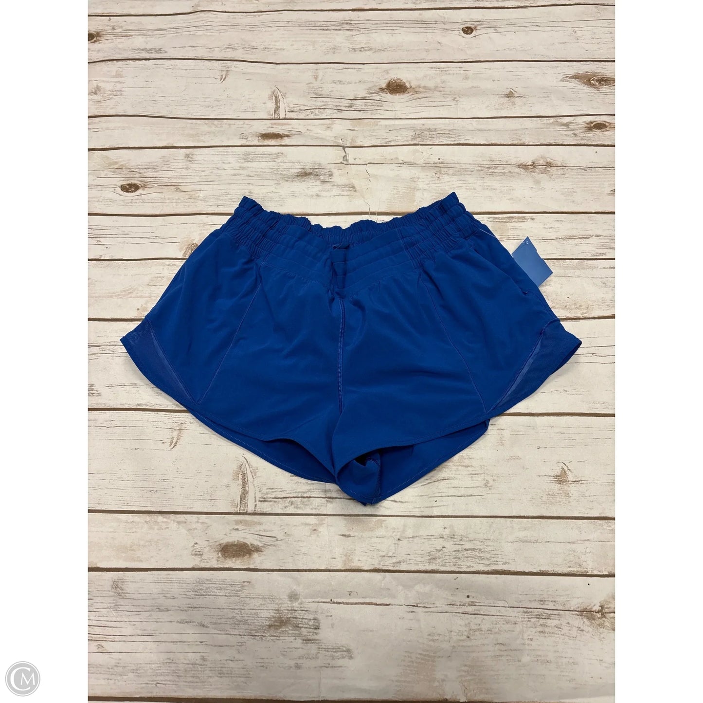 Athletic Shorts By Lululemon In Blue, Size: 8