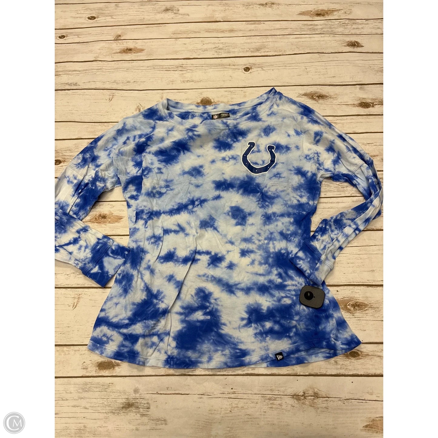 Top Long Sleeve By Nfl In Tie Dye Print, Size: L