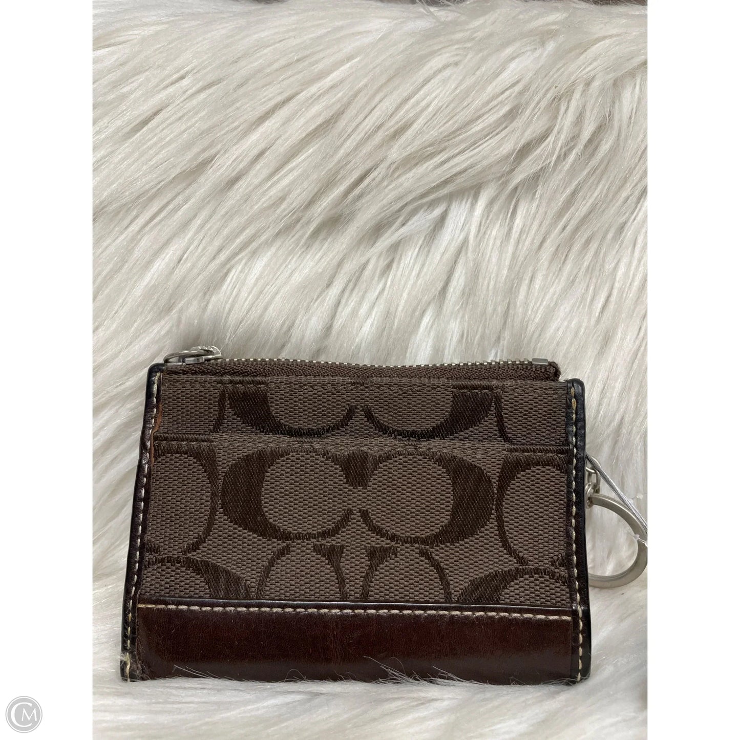 Coin Purse Designer By Coach, Size: Small