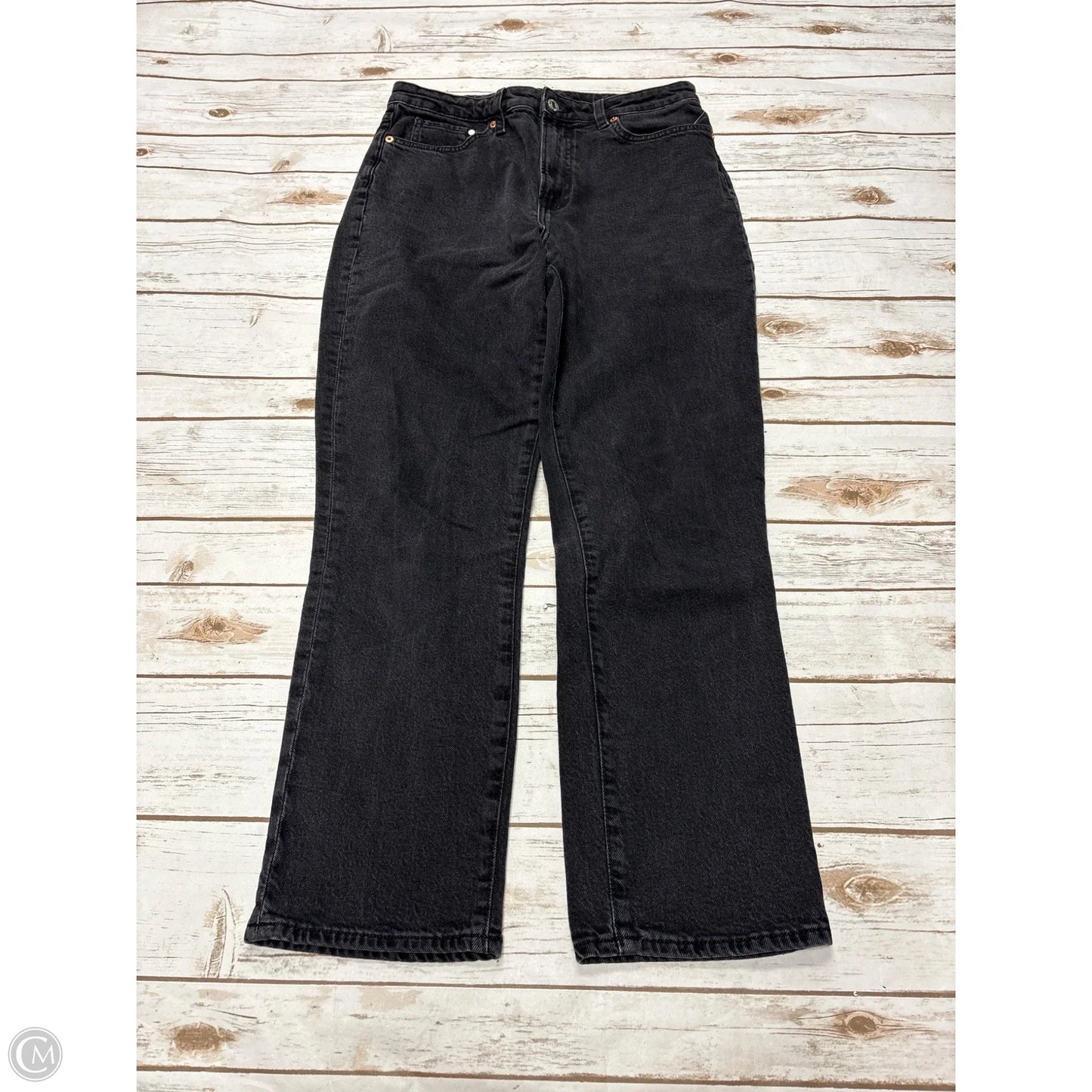 Jeans Straight By Clothes Mentor In Grey Denim, Size: 10