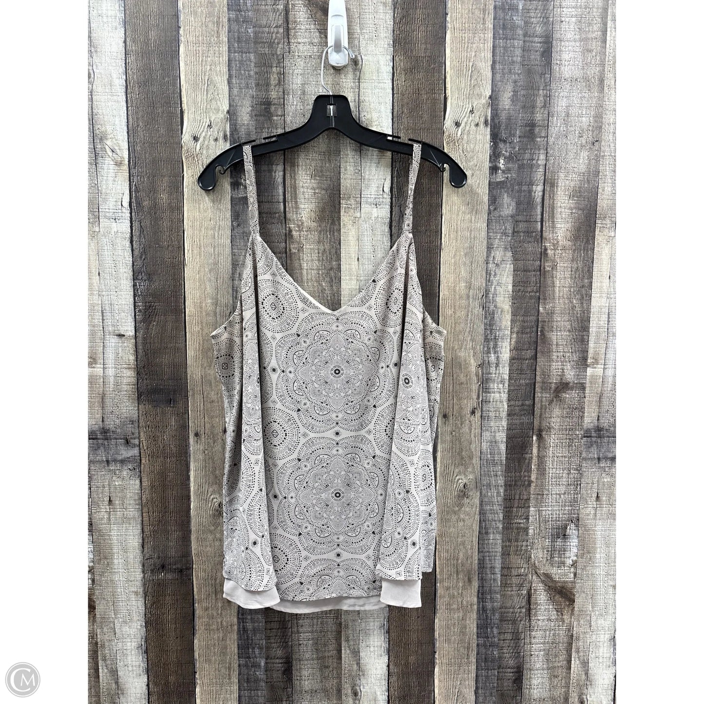 Top Sleeveless By Torrid In Tan, Size: 2x