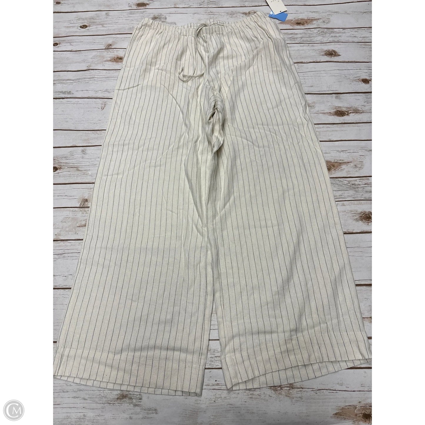 Pants Lounge By A New Day In Striped Pattern, Size: L
