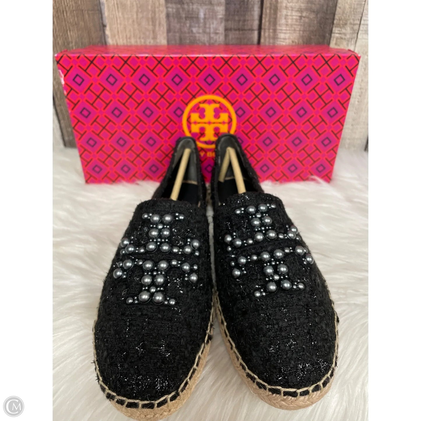 Shoes Designer By Tory Burch In Black, Size: 8