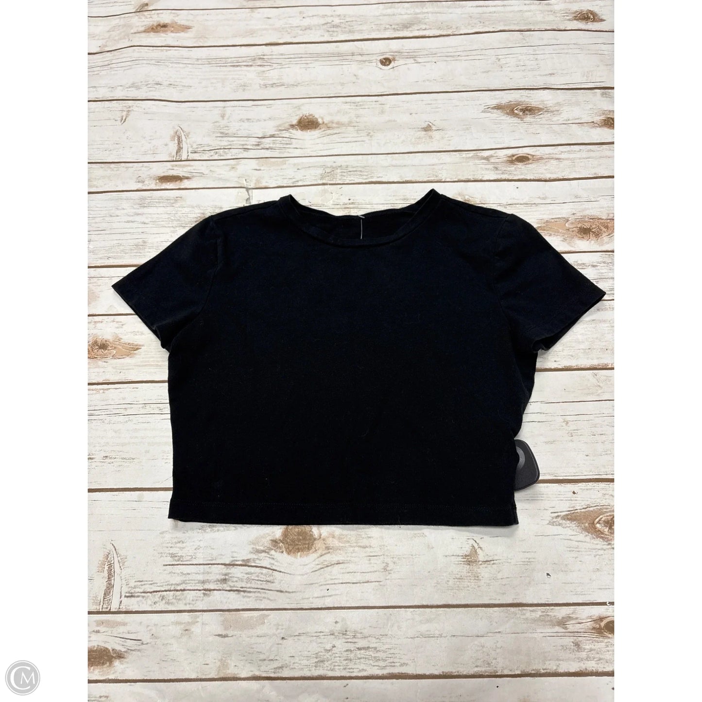 Top Short Sleeve By Wild Fable In Black, Size: M