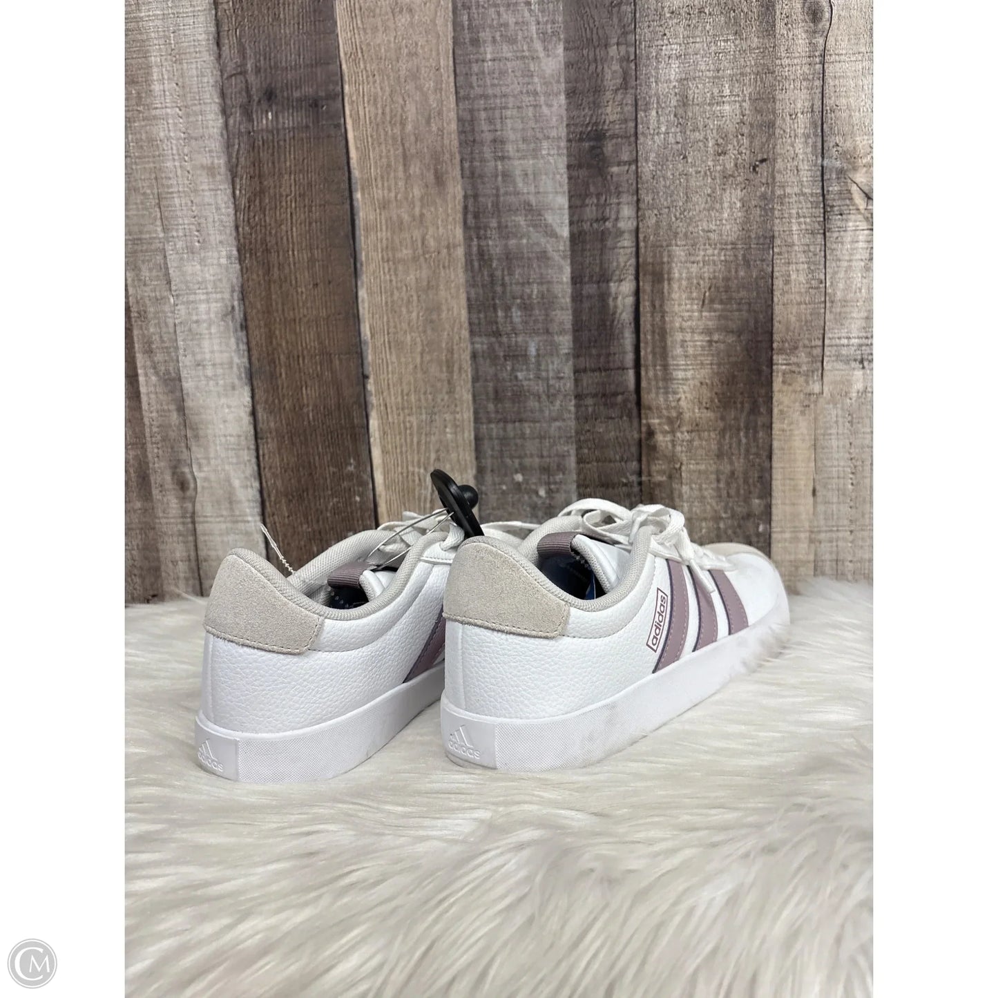 Shoes Athletic By Adidas In White, Size: 8