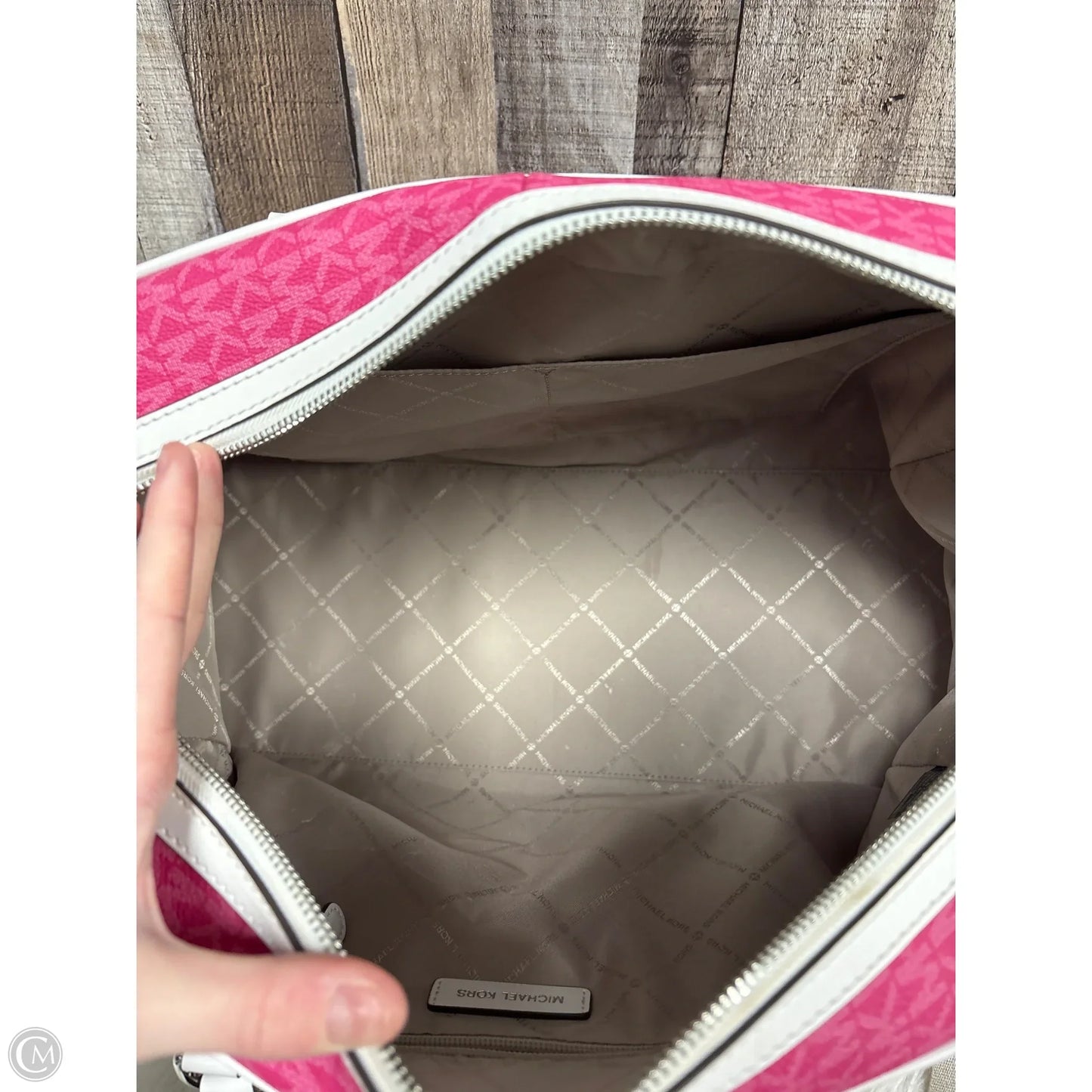 Tote Designer By Michael Kors, Size: Large