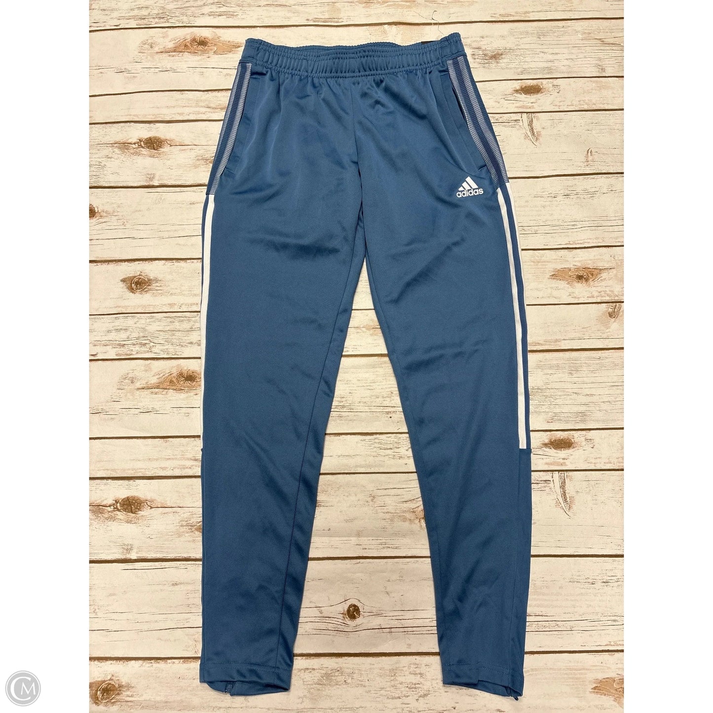 Athletic Pants By Adidas In Blue, Size: S