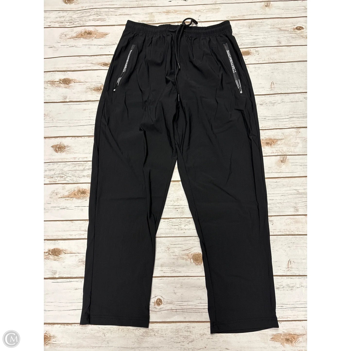Athletic Pants By Cme In Black, Size: S