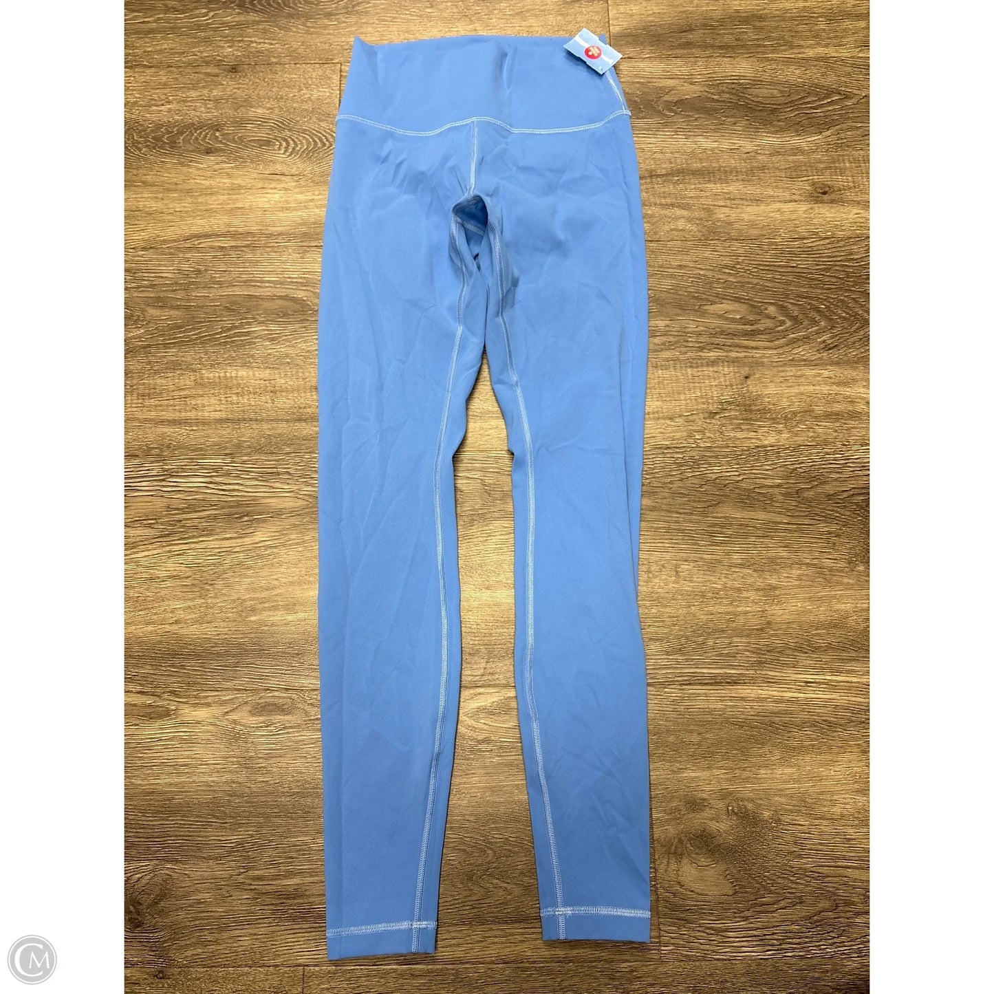 Athletic Leggings By Lululemon In Blue, Size: 6