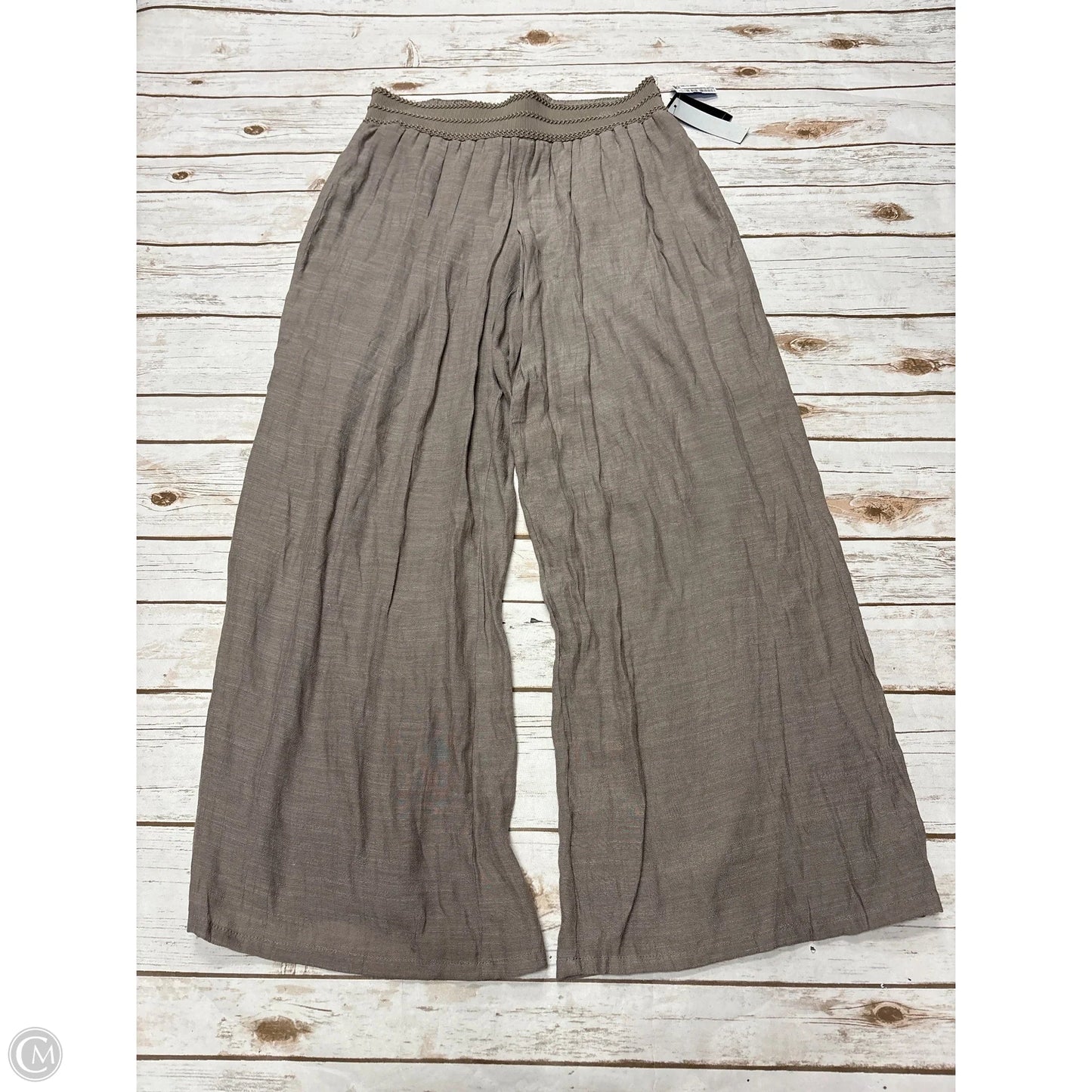 Pants Wide Leg By Apt 9 In Taupe, Size: M