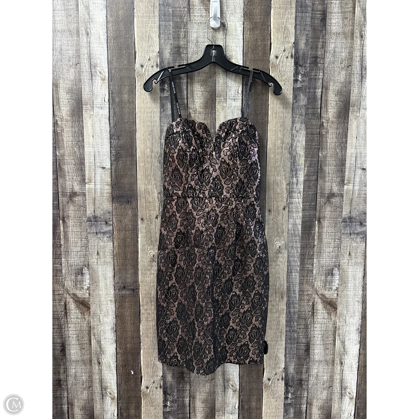 Dress Party Short By Bisou Bisou In Black, Size: M