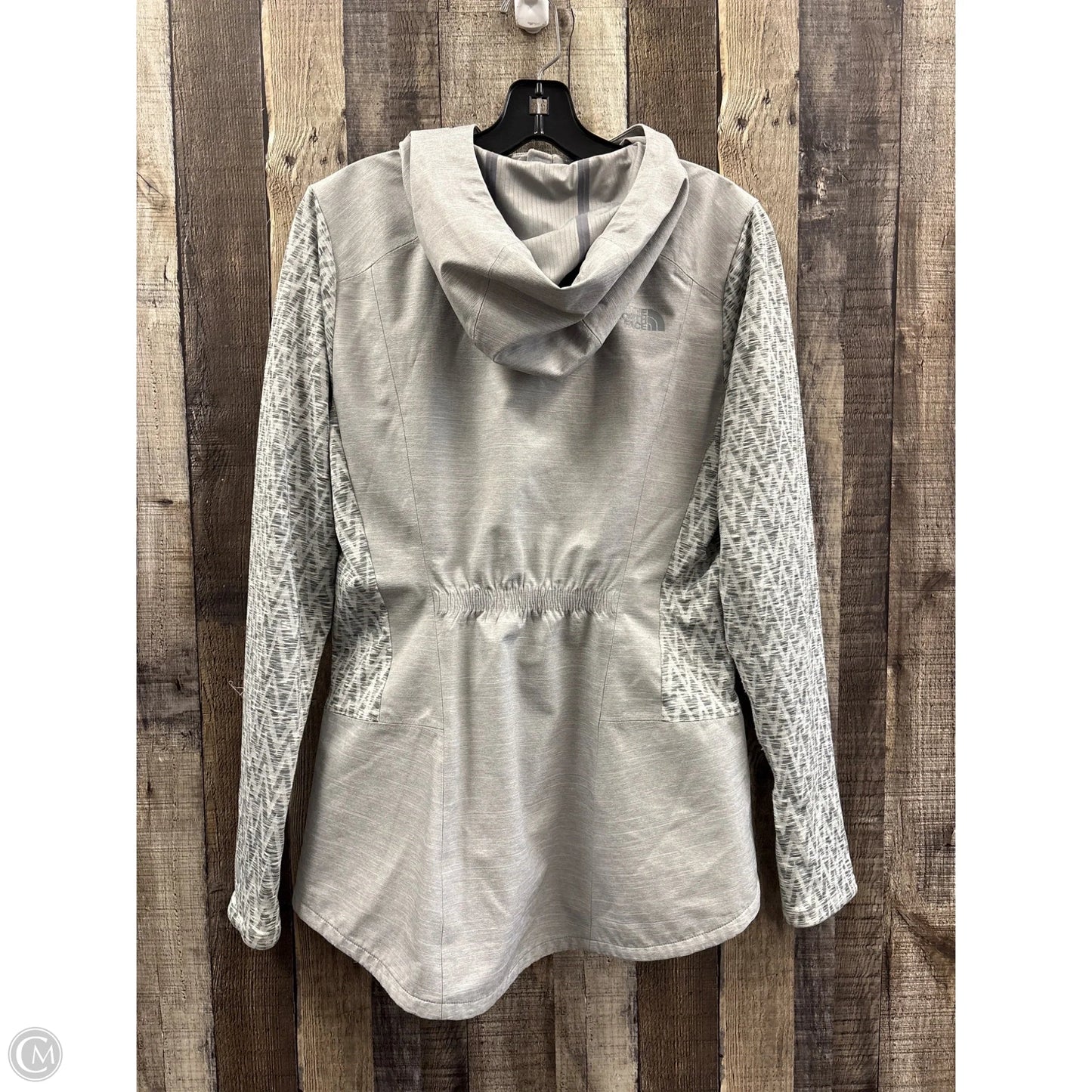 Athletic Jacket By The North Face In Grey, Size: M