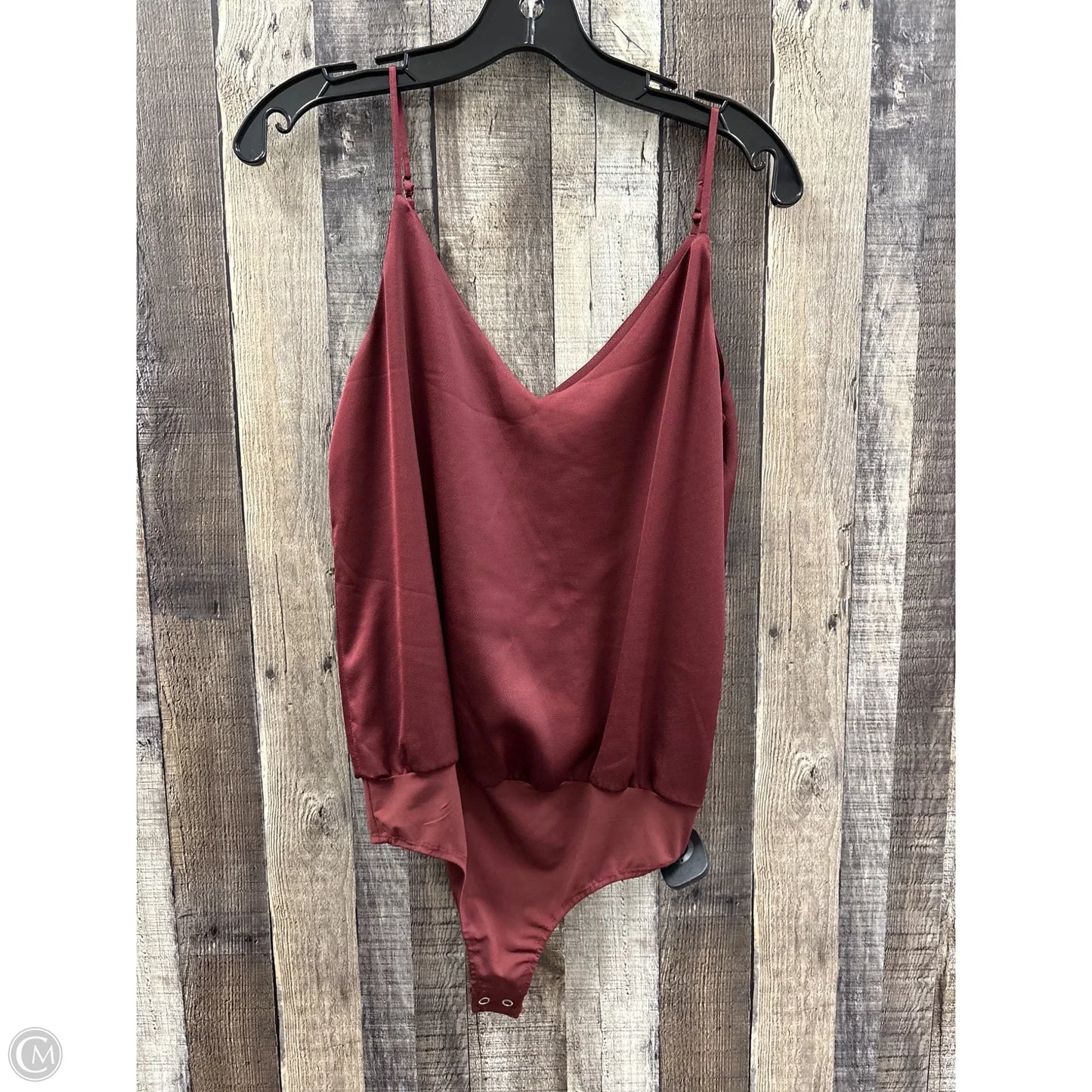 Bodysuit By Altard State In Maroon, Size: Xs