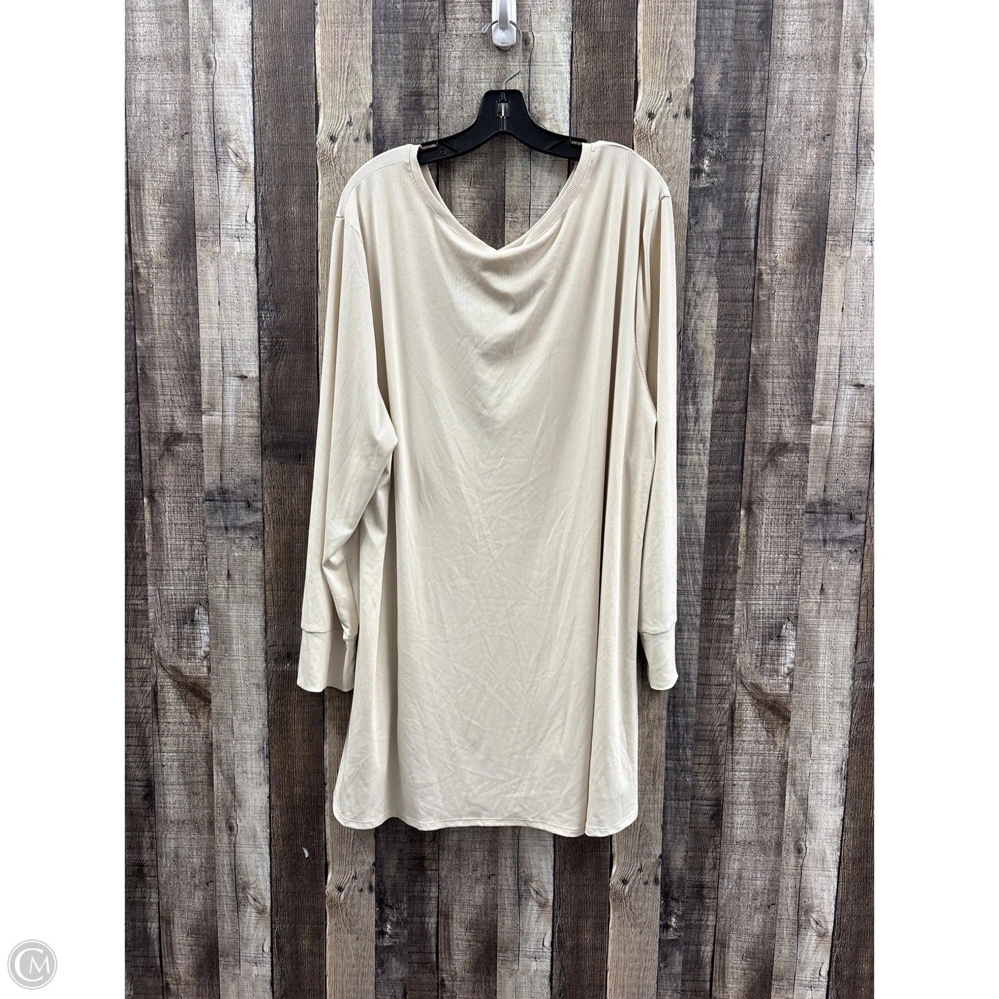 Tunic Long Sleeve By Lularoe In Ivory, Size: 30