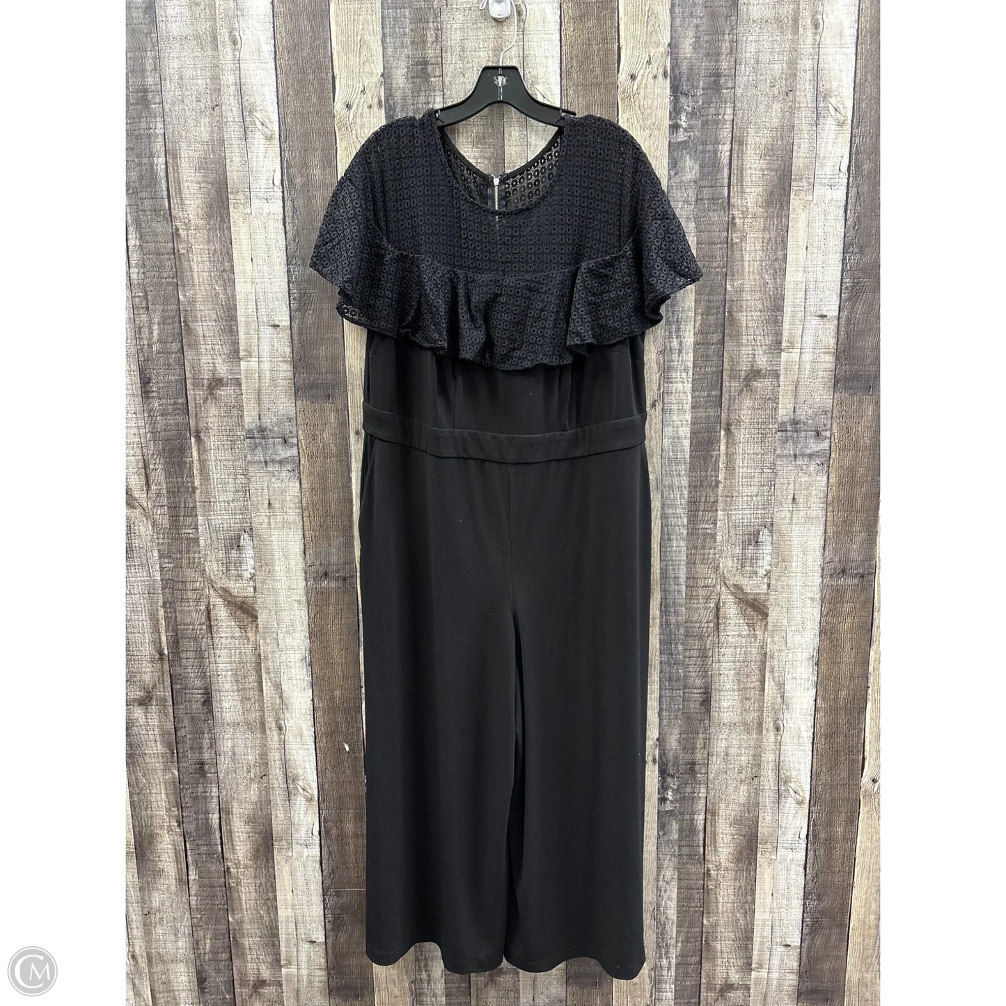 Jumpsuit By Lane Bryant In Black, Size: 1x