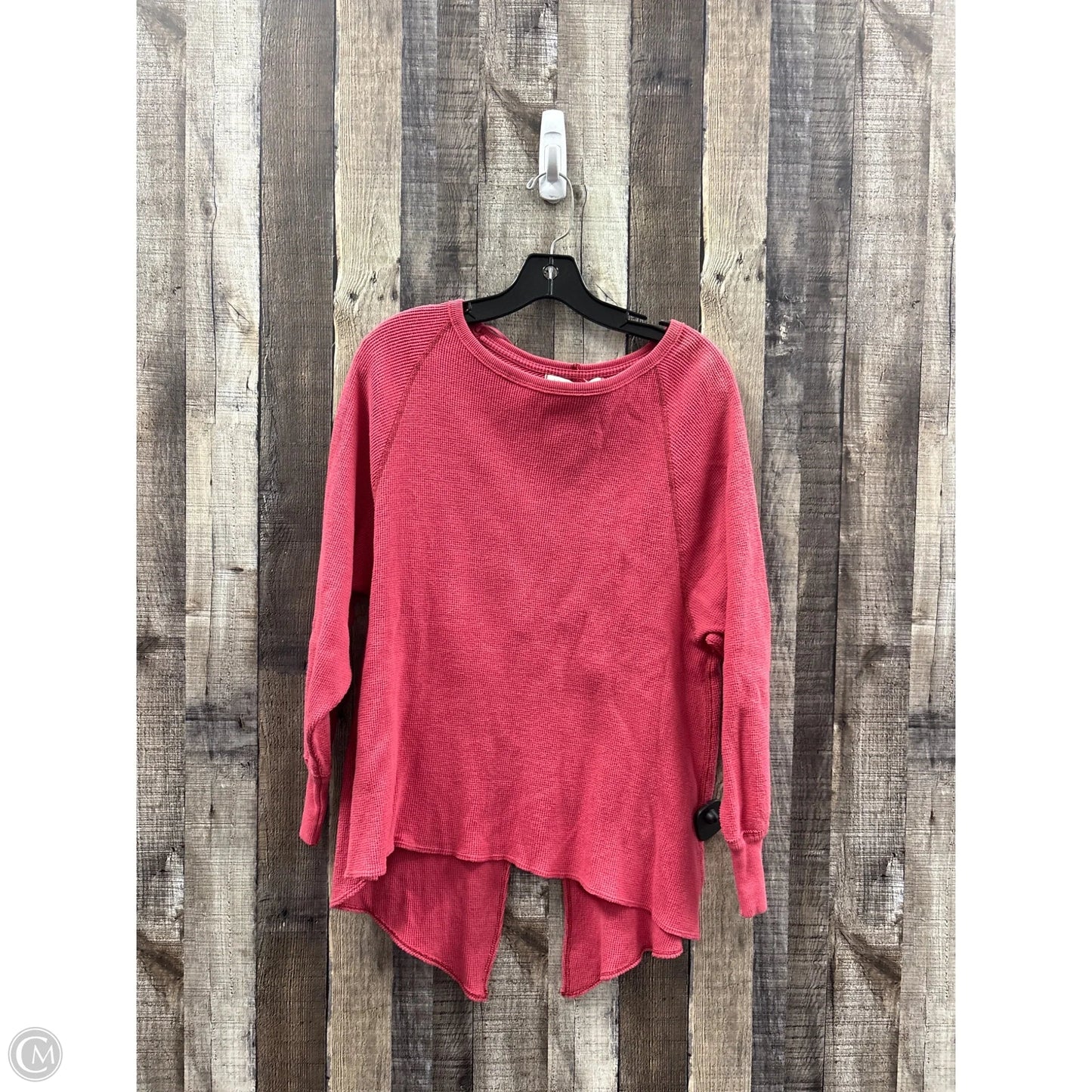 Top Long Sleeve By We The Free In Red, Size: Xs