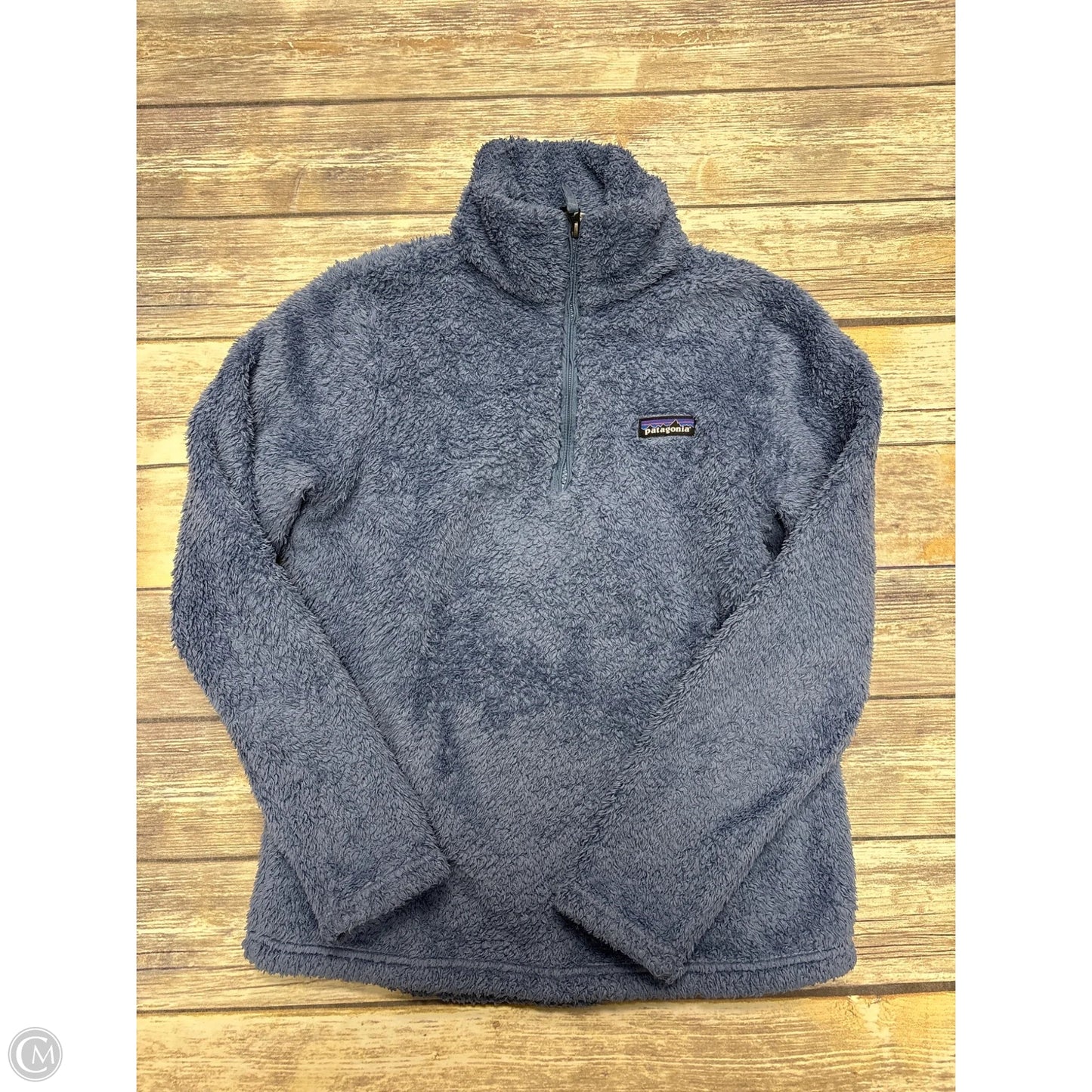 Jacket Fleece By Patagonia In Blue, Size: S
