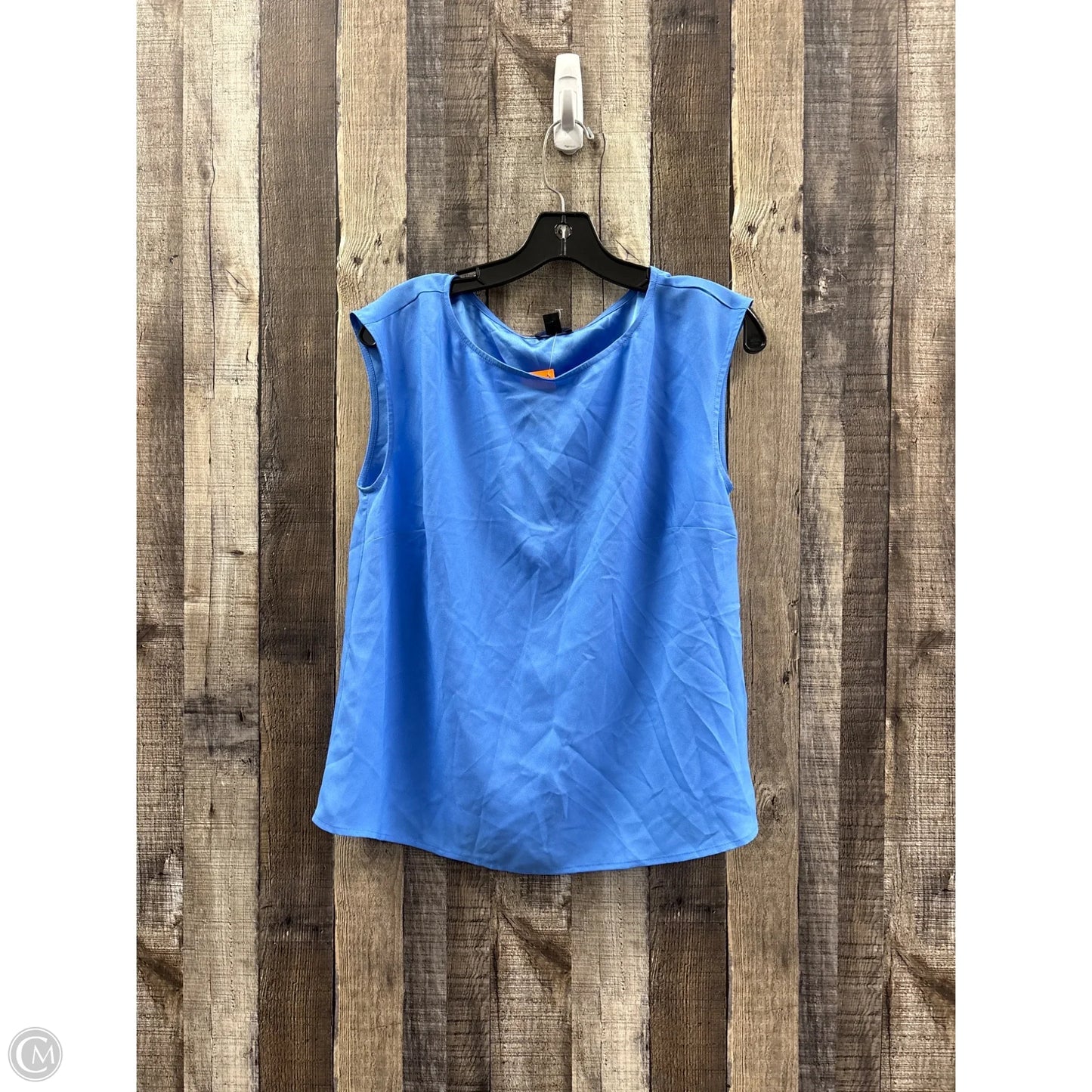 Top Sleeveless By Ann Taylor In Blue, Size: M