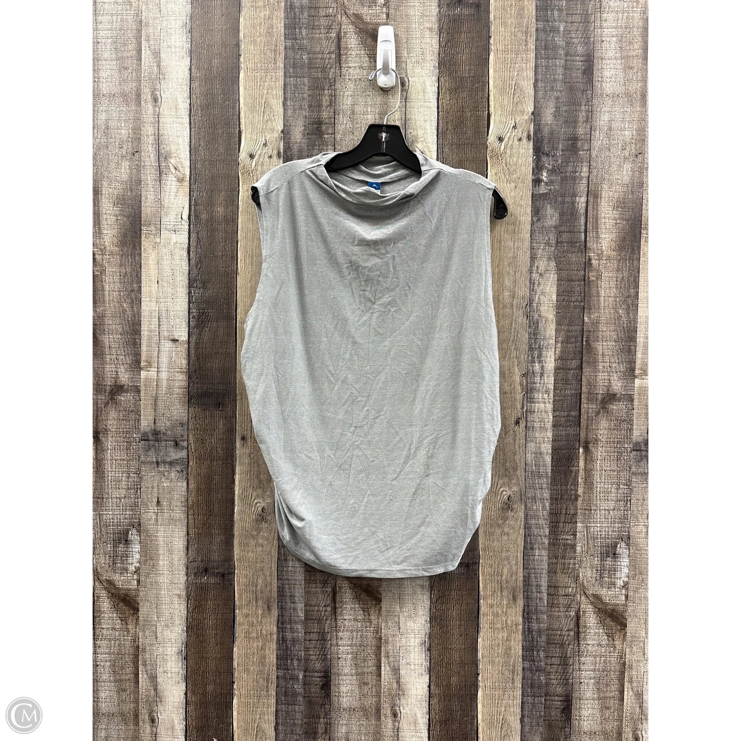 Athletic Tank Top By Old Navy In Grey, Size: 2x