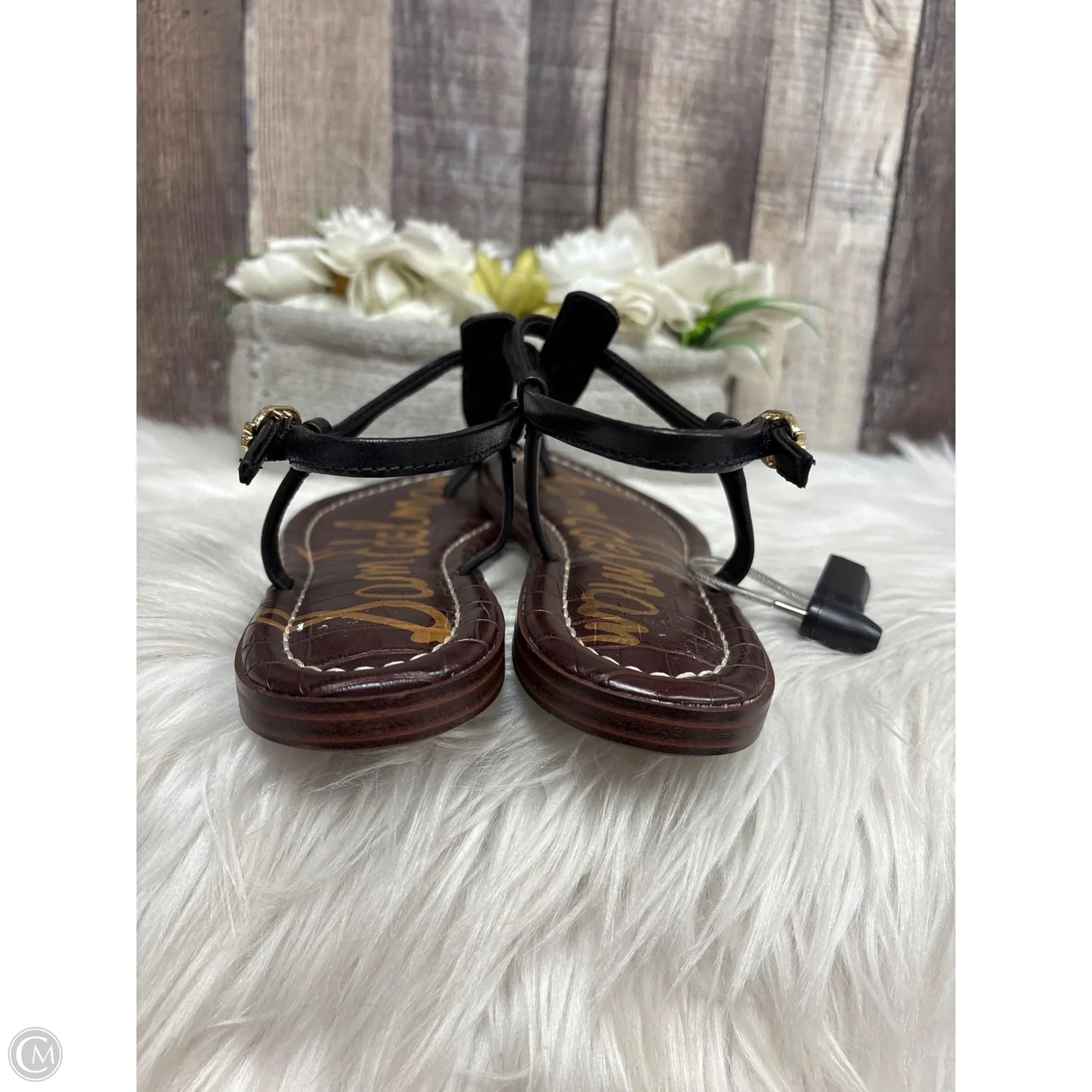 Sandals Flats By Sam Edelman In Brown, Size: 7