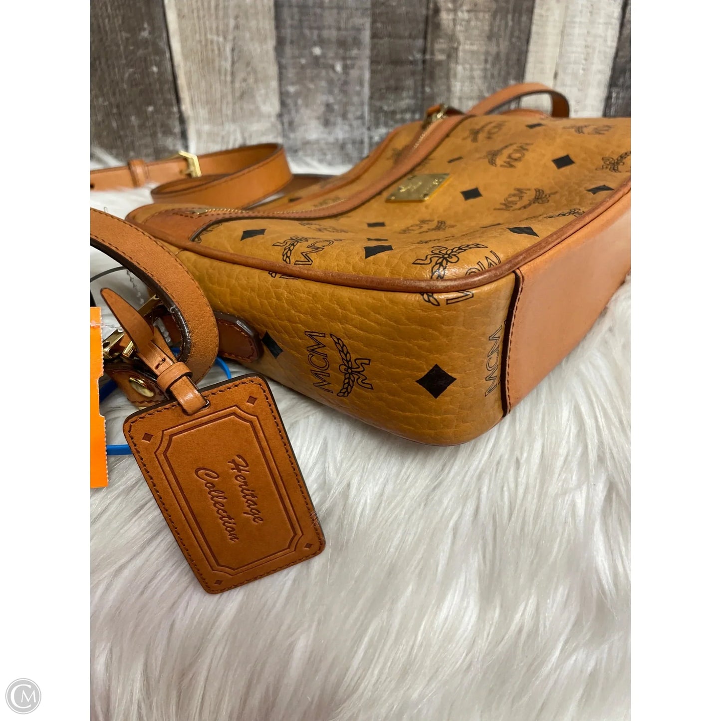 Crossbody Luxury Designer By Mcm, Size: Medium