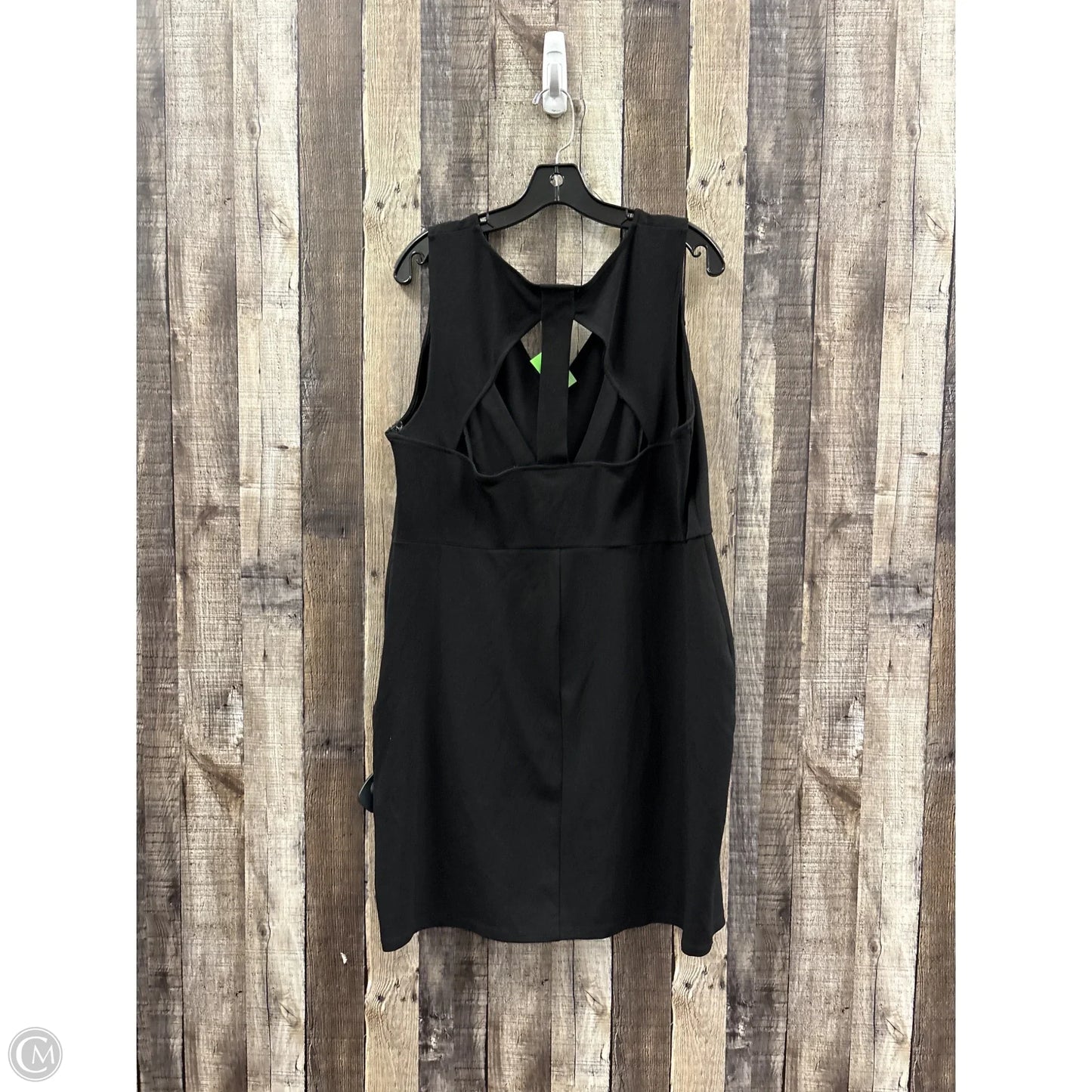 Dress Casual Midi By Forever 21 In Black, Size: 3x