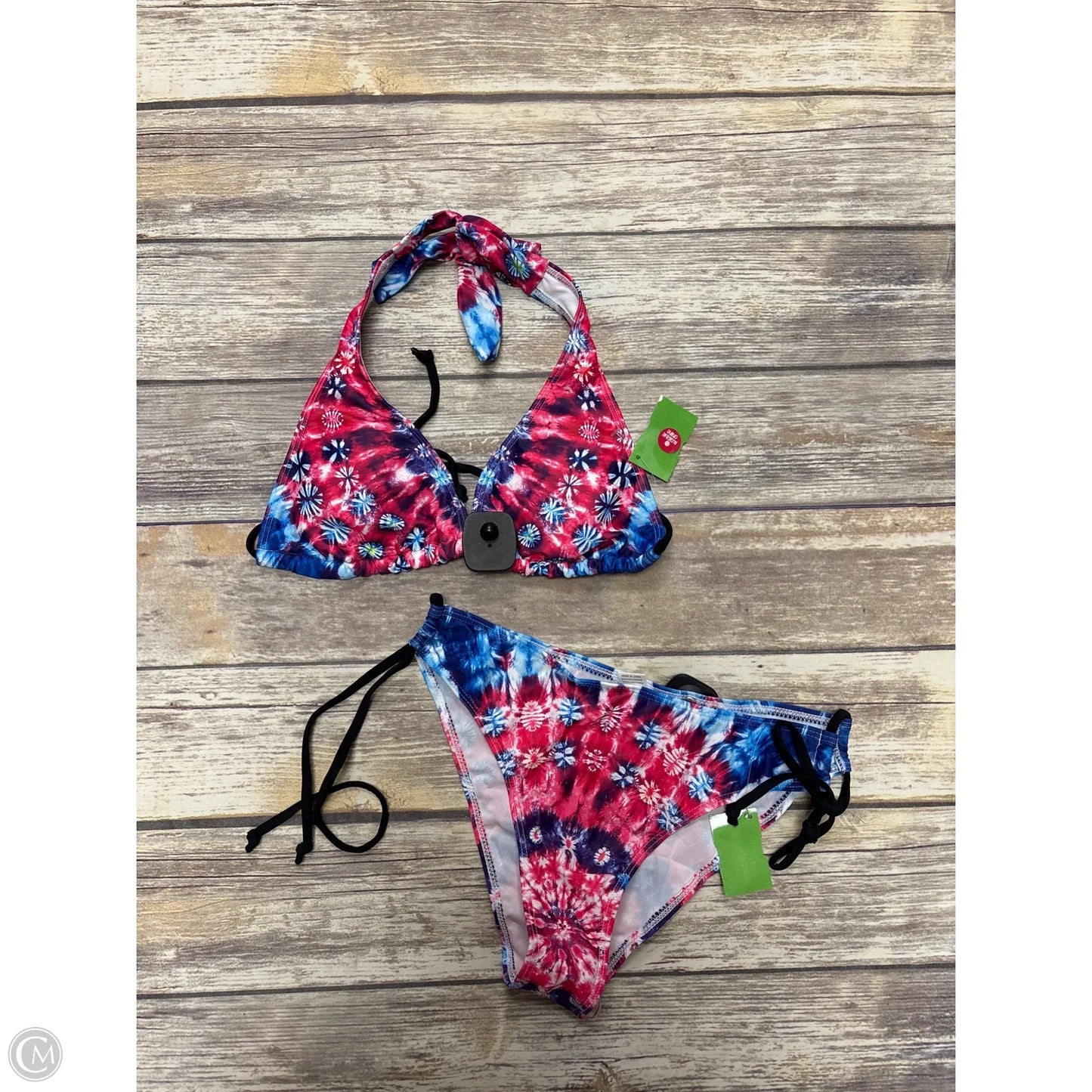 Swimsuit 2pc By Cme In Tie Dye Print, Size: S
