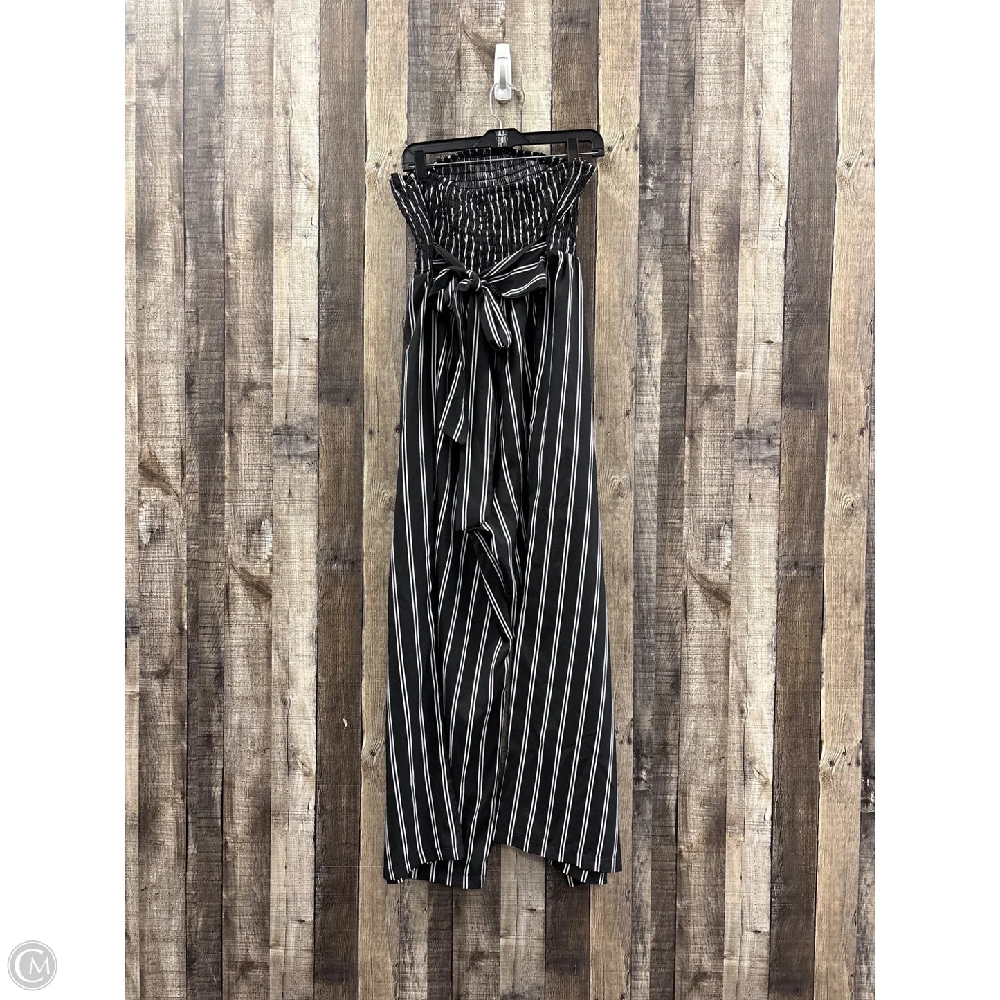 Jumpsuit By Shein In Black & White, Size: 3x