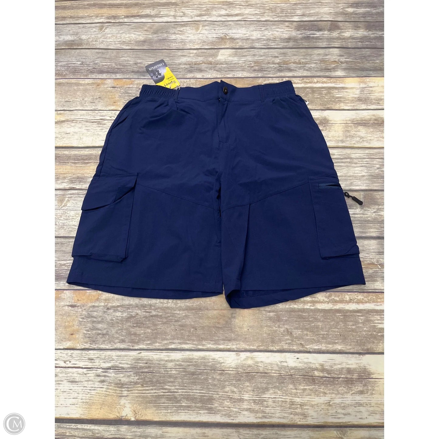 Athletic Shorts By Cme In Navy, Size: L