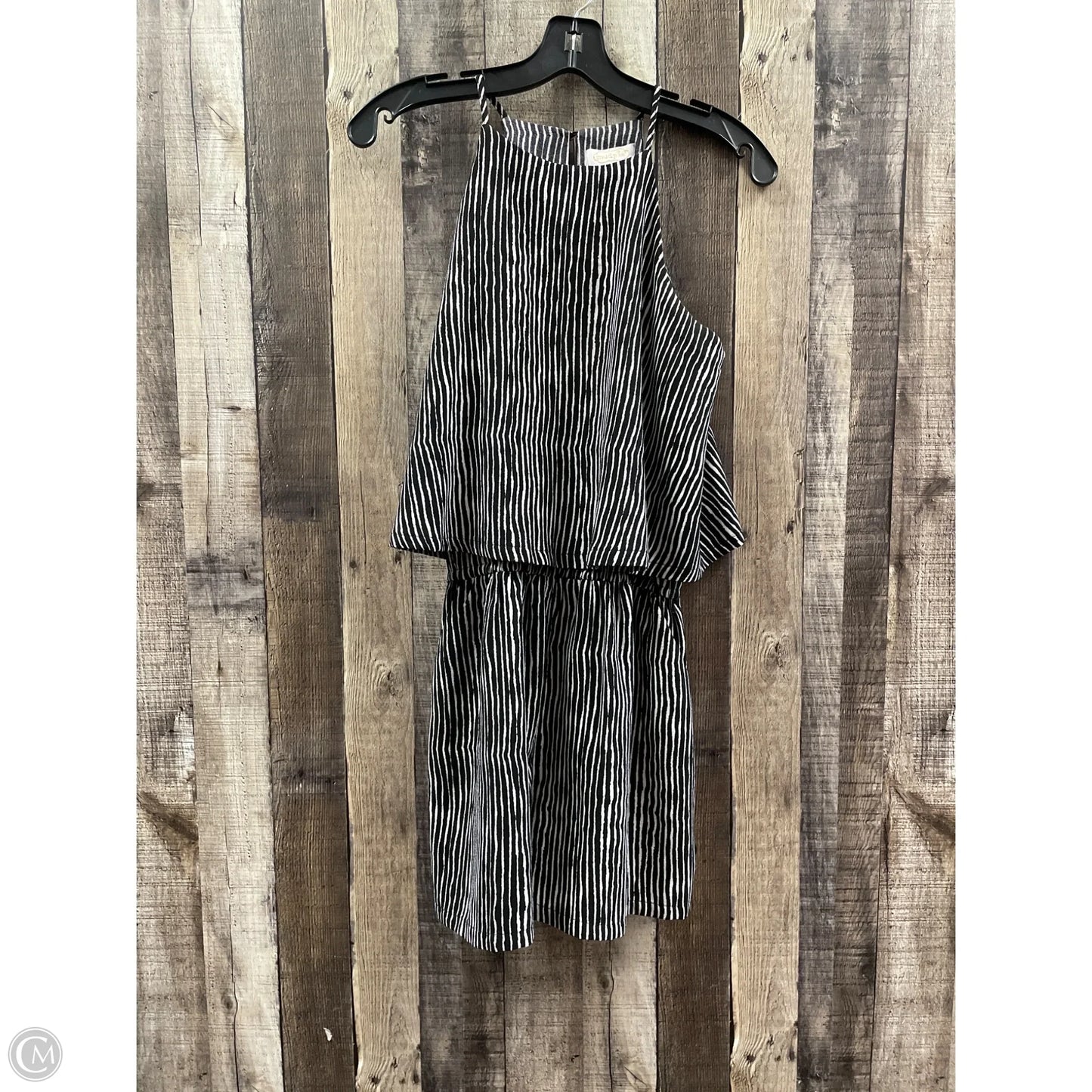 Romper By Mudpie In Black & White, Size: S