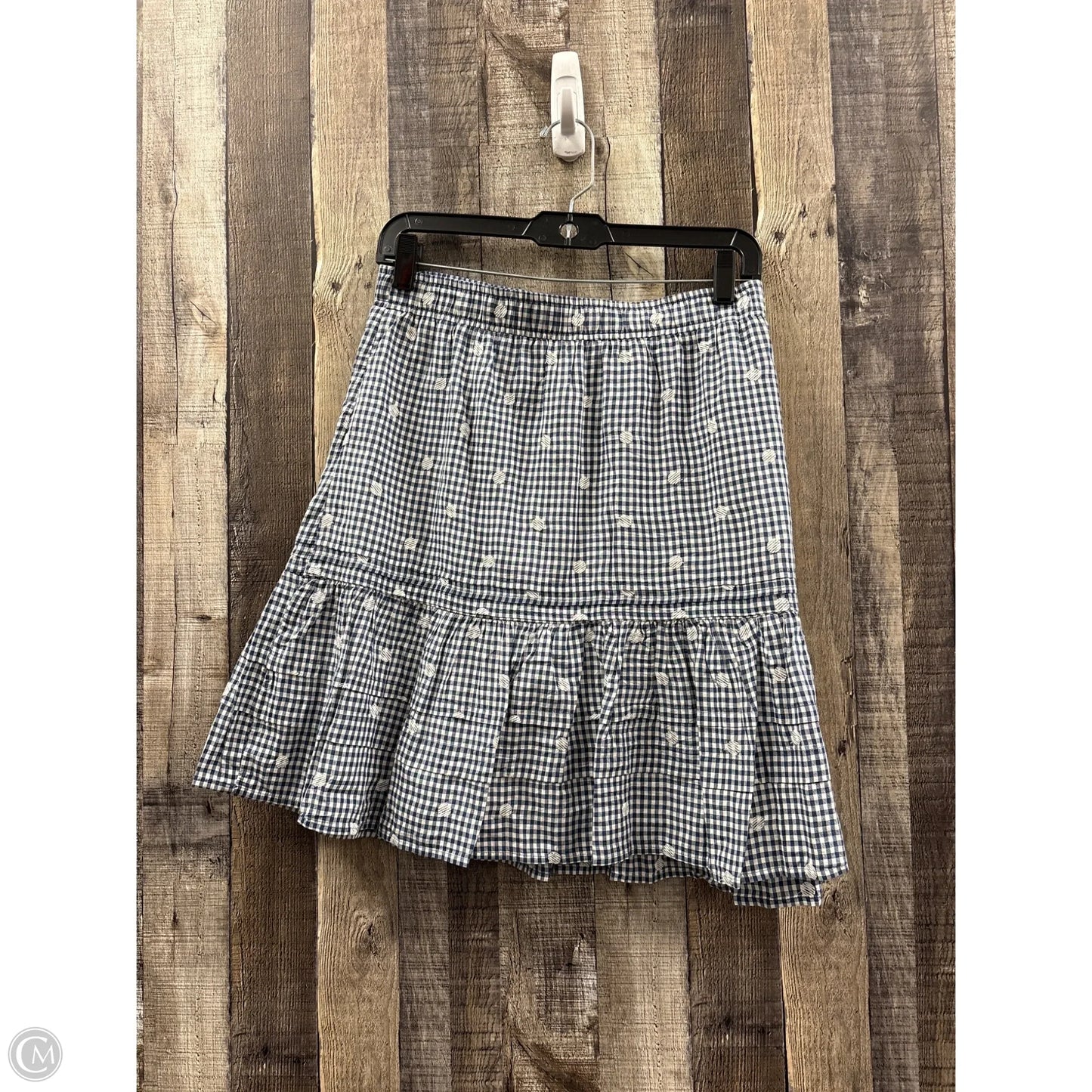 Skirt Mini & Short By Madewell In Blue, Size: L