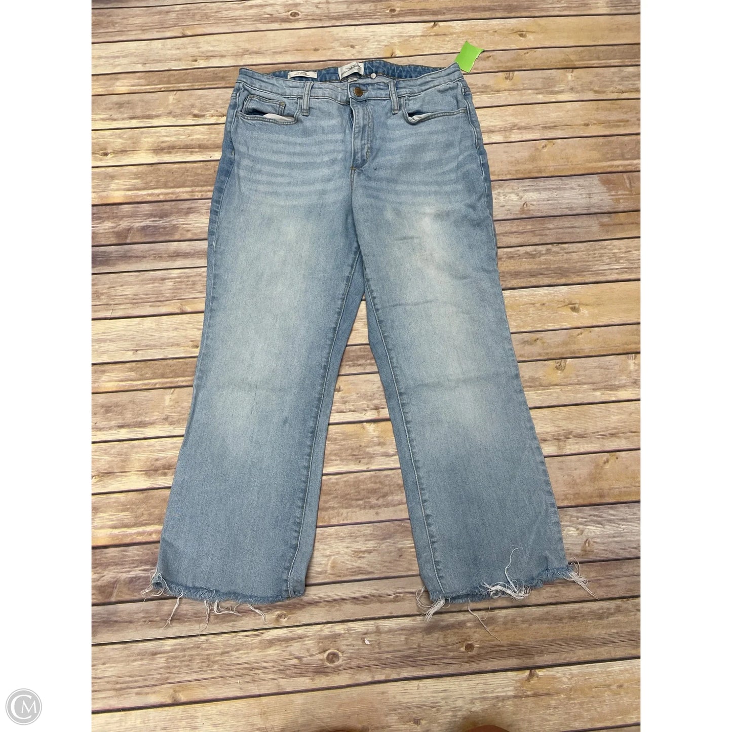Jeans Straight By Universal Thread In Blue Denim, Size: 12