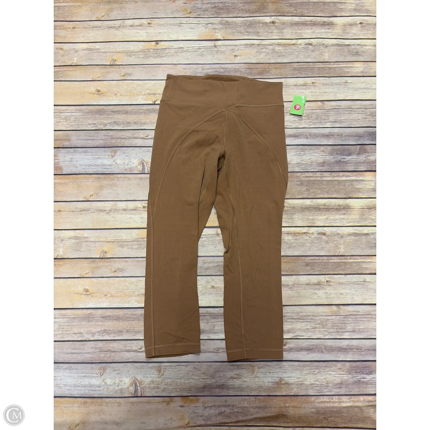 Athletic Leggings By Lululemon In Tan, Size: 8